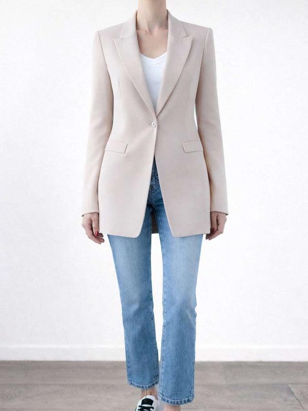 Blazer Gold Vittoria Beige. Nuova collezione Primavera Estate 2026. Sabrina Shopping Therapy shop online