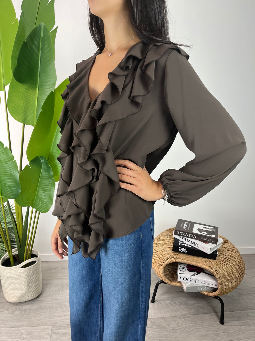 Blusa Alba Cioccolato Kikisix