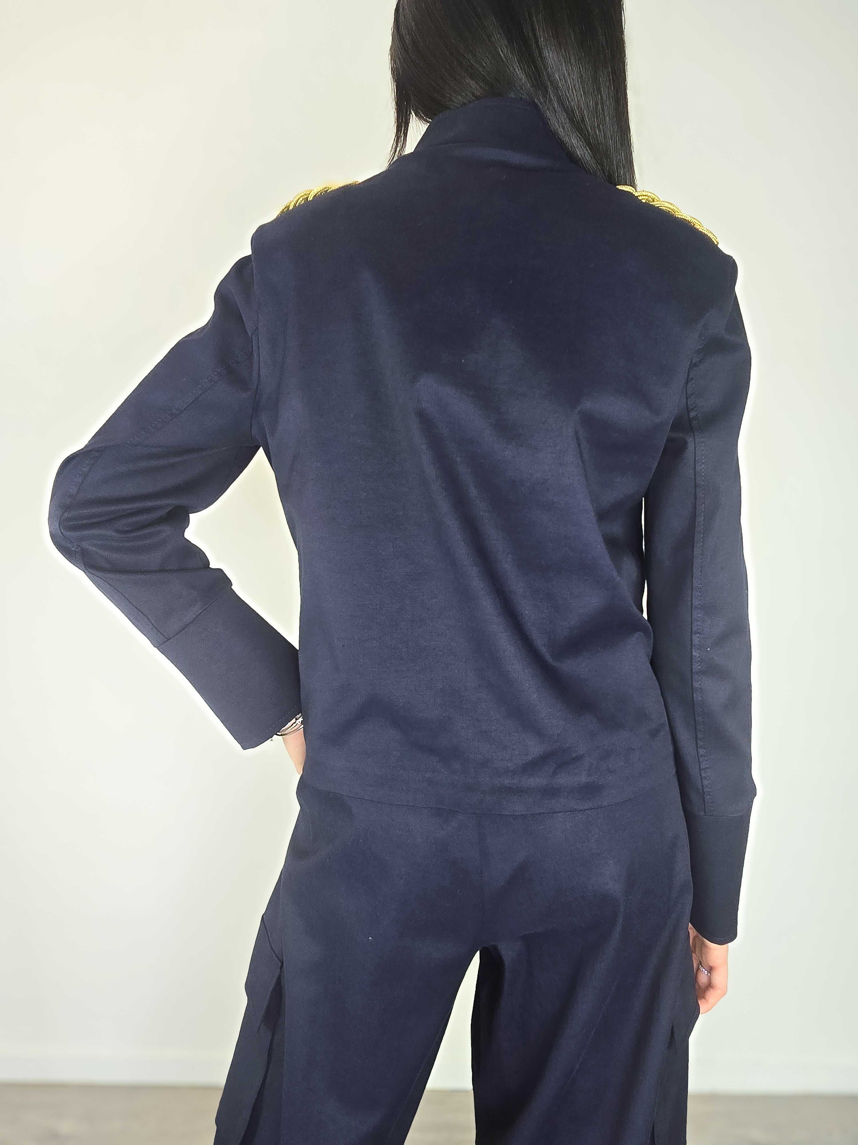 Kikisix - Giacca con gabardina - BluKIKISIX