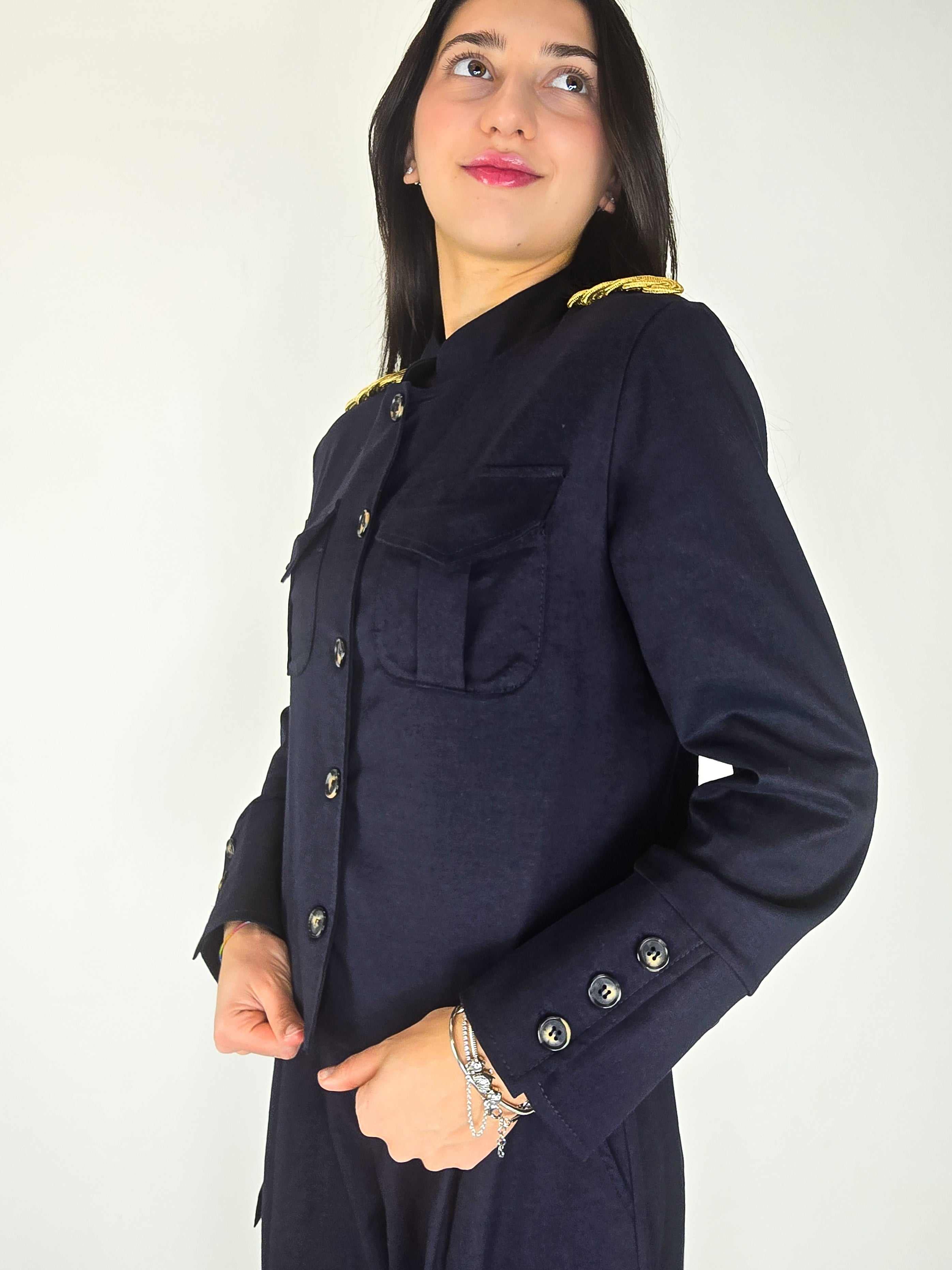 Kikisix - Giacca con gabardina - BluKIKISIX