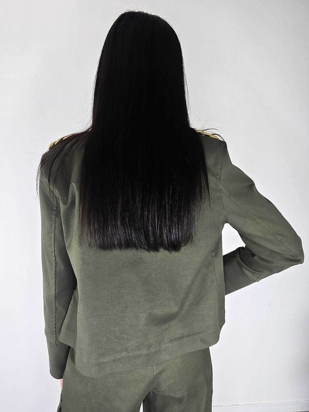 Kikisix - Giacca con gabardina - Verde MilitareKIKISIX