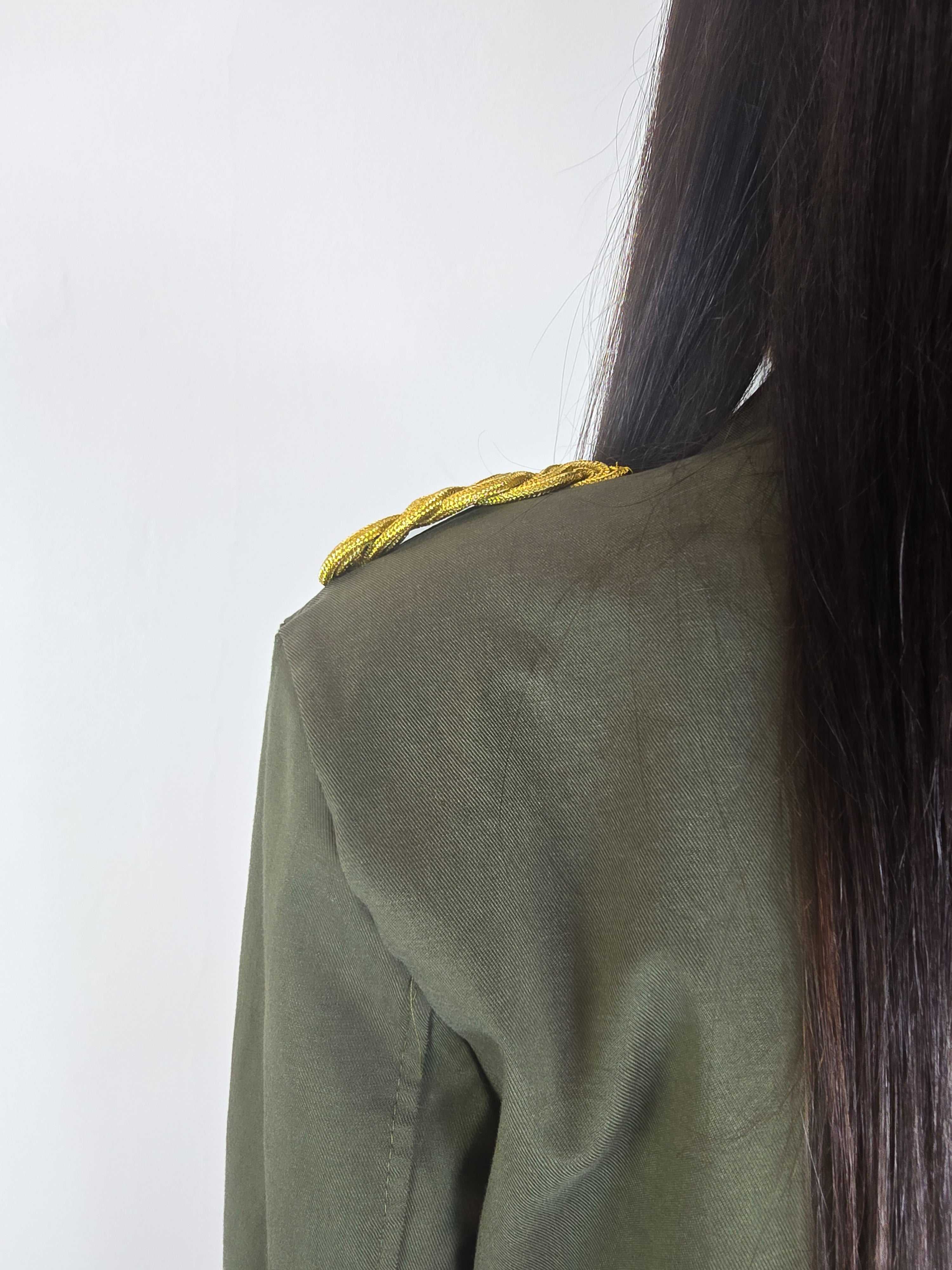 Kikisix - Giacca con gabardina - Verde MilitareKIKISIX