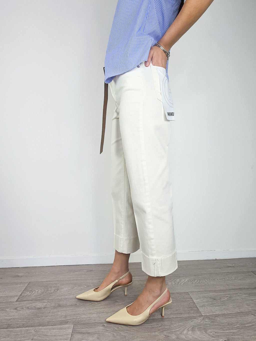 Haveone - Jeans Mandy con cintura - Burro