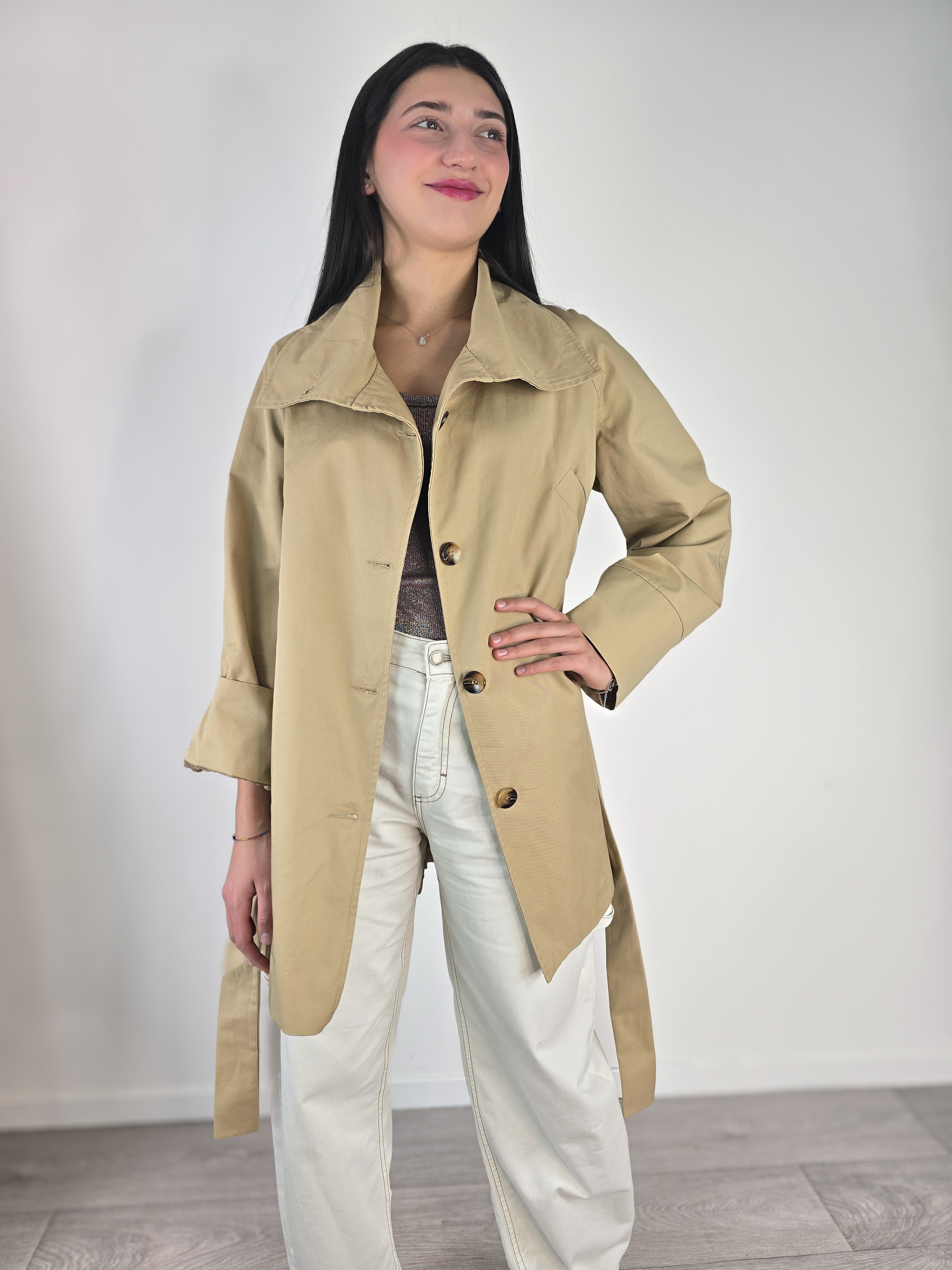 Kikisix - Trench media lunghezza - Sabbia