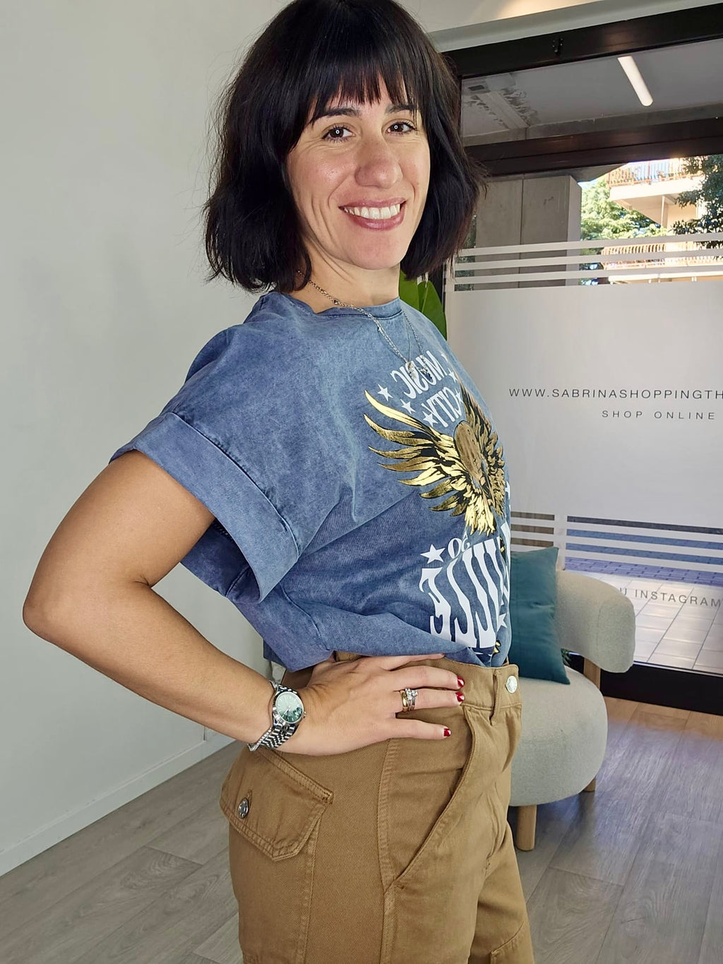 T-shirt Rock Music Kontatto