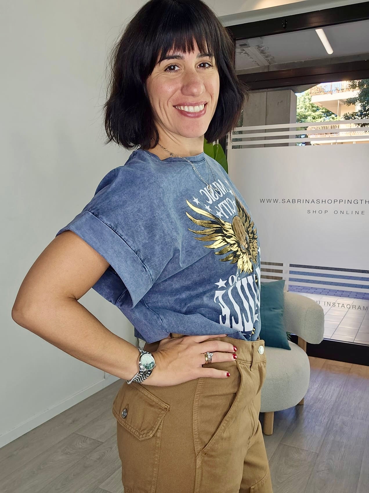 T-shirt Rock Music Kontatto