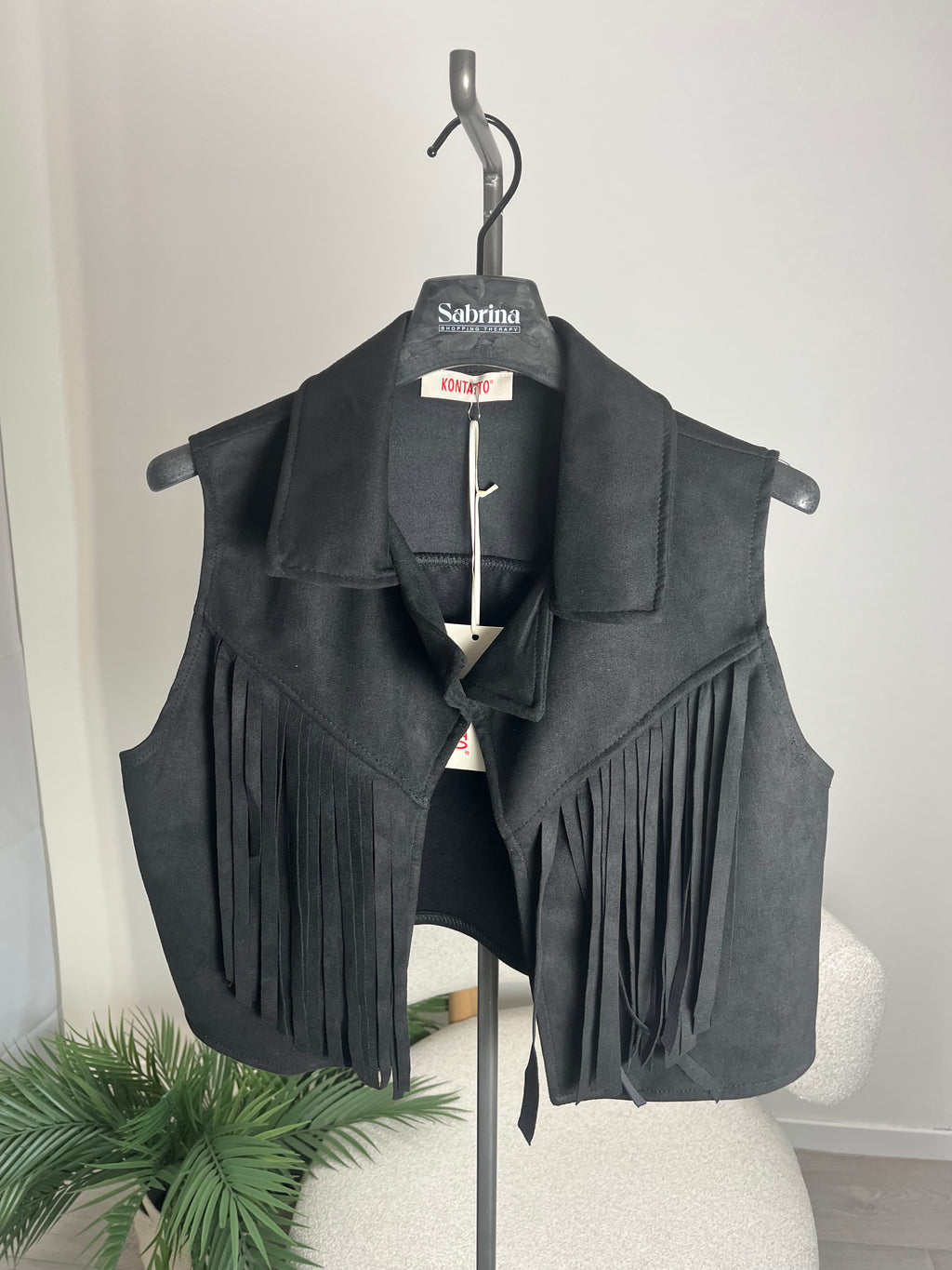 Gilet West Nero Kontatto