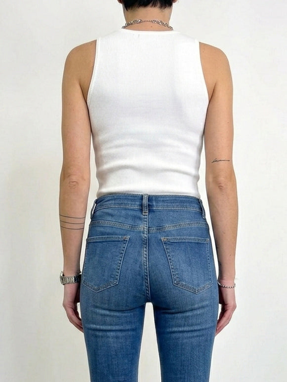 You Decide - Body a costine - Bianco