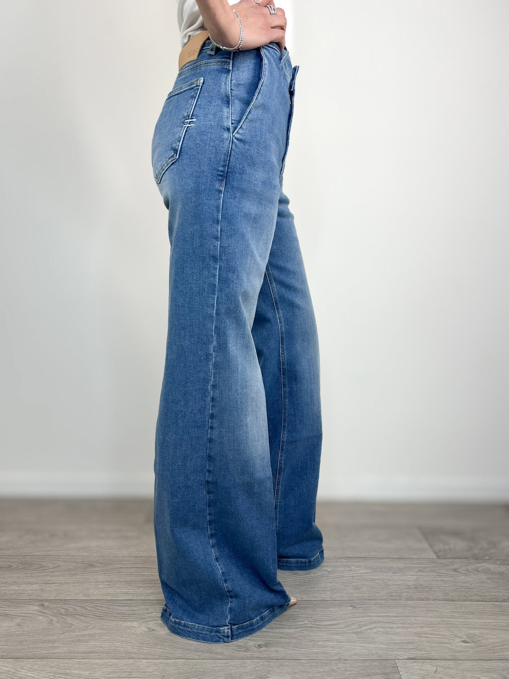 Vicolo - Jeans Elena Wide Leg - Blu