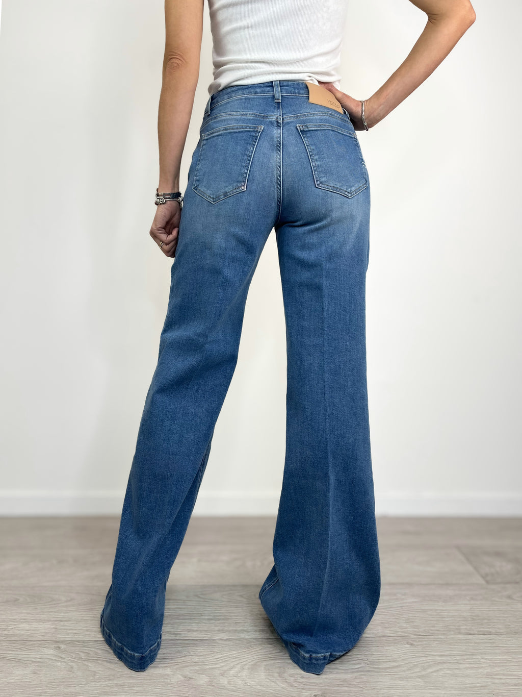 Vicolo - Jeans Elena Wide Leg - Blu