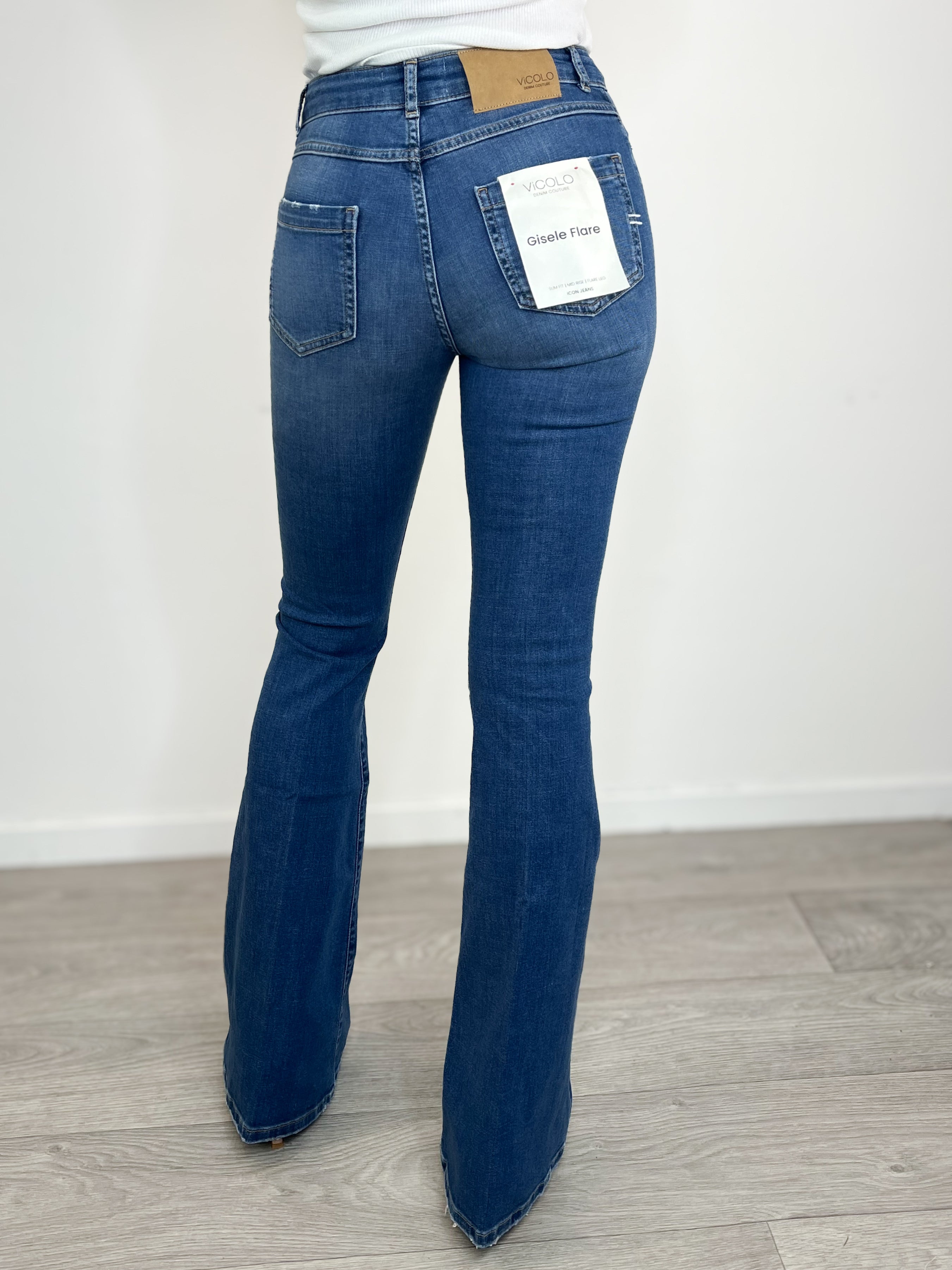 Vicolo - Jeans Gisele Flare - Blu