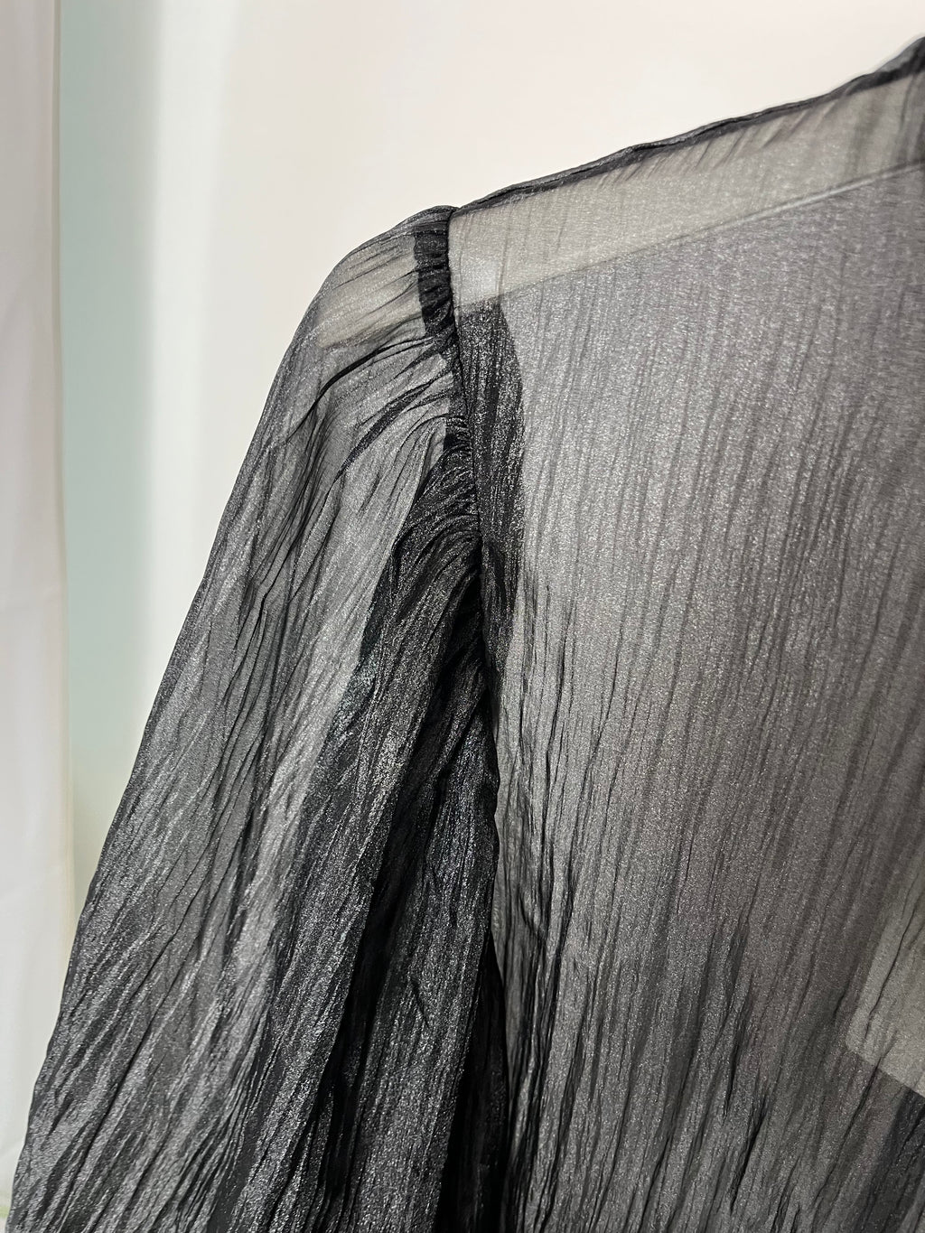 Camicia Organza Nera - You Decide