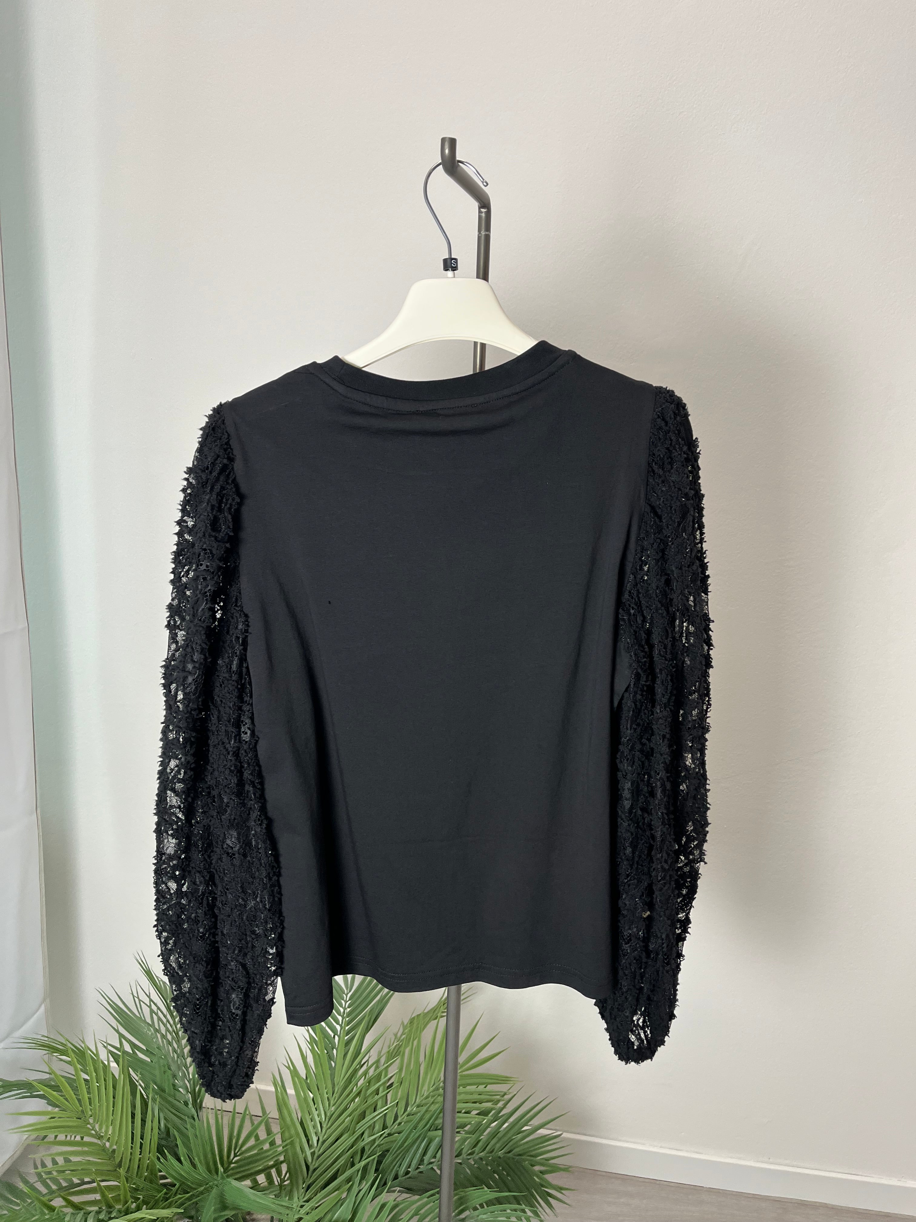 Blusa Pizzo Nera - You Decide