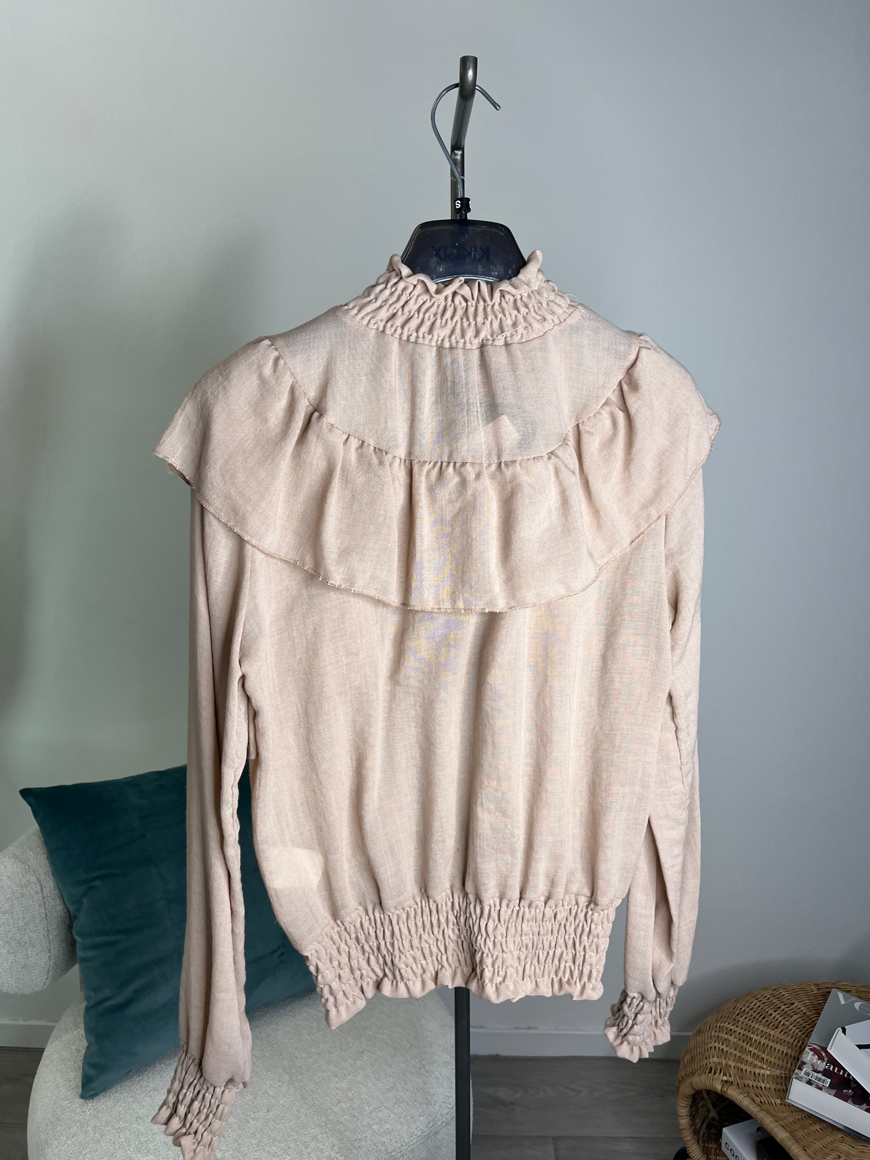 Camicia Romantic Cipria - Kikisix