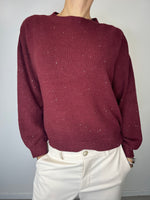 Maglioncino con micro paillettes Vinaccia - Haveone