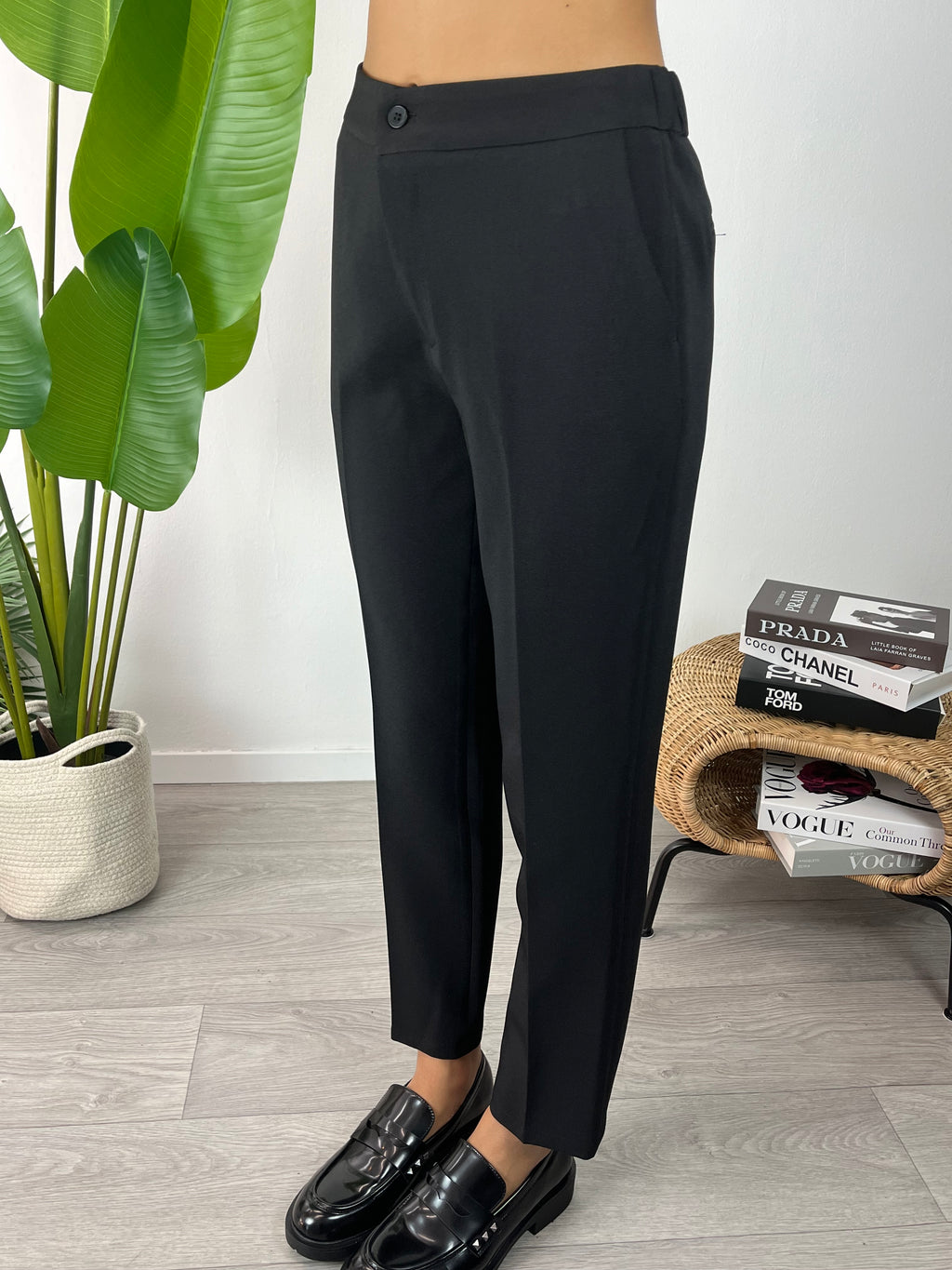 Pantaloni Ciggy Neri Kikisix