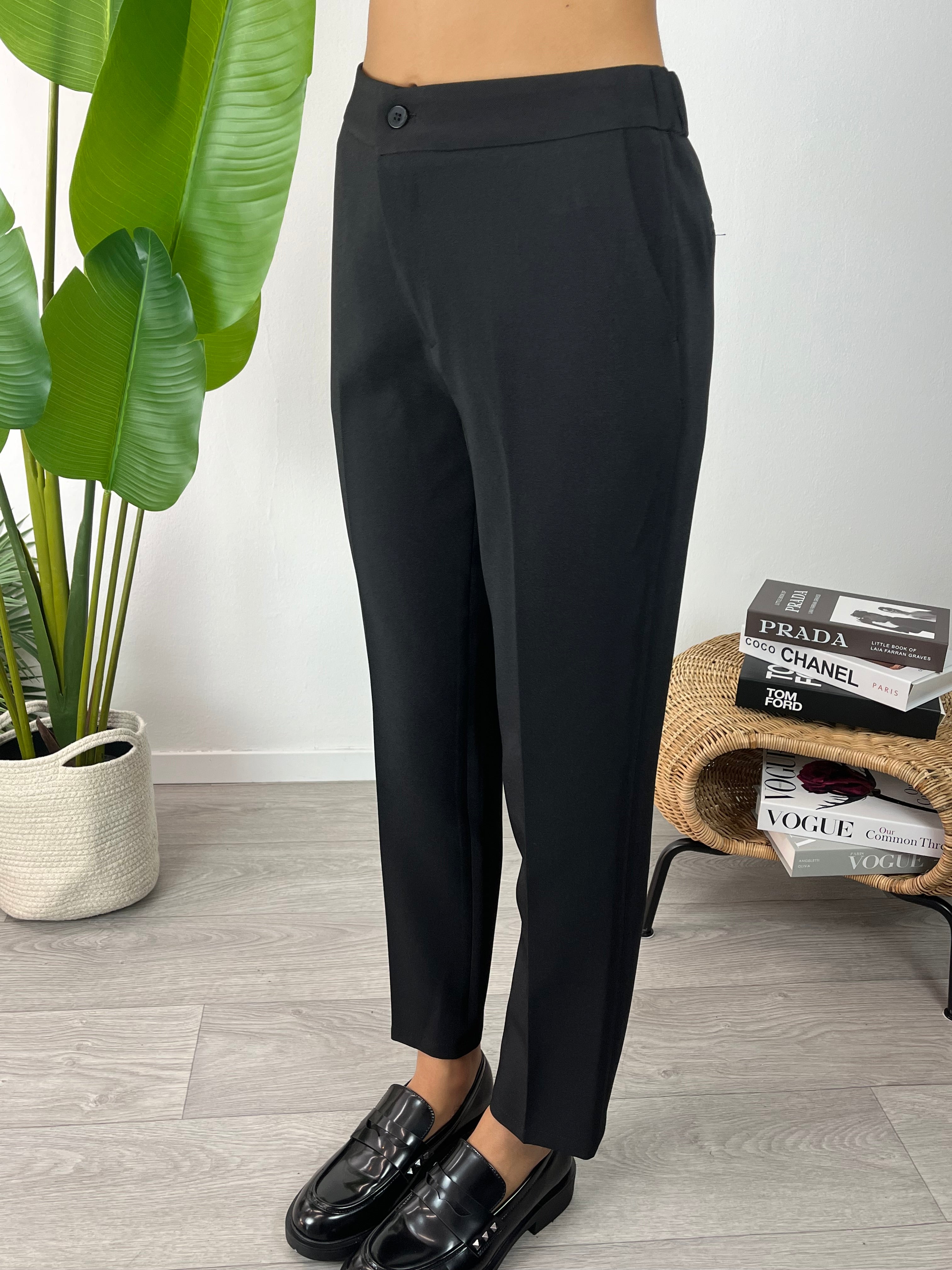 Pantaloni Ciggy Neri Kikisix