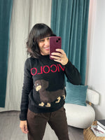 Maglioncino Bassotto Nero - Vicolo