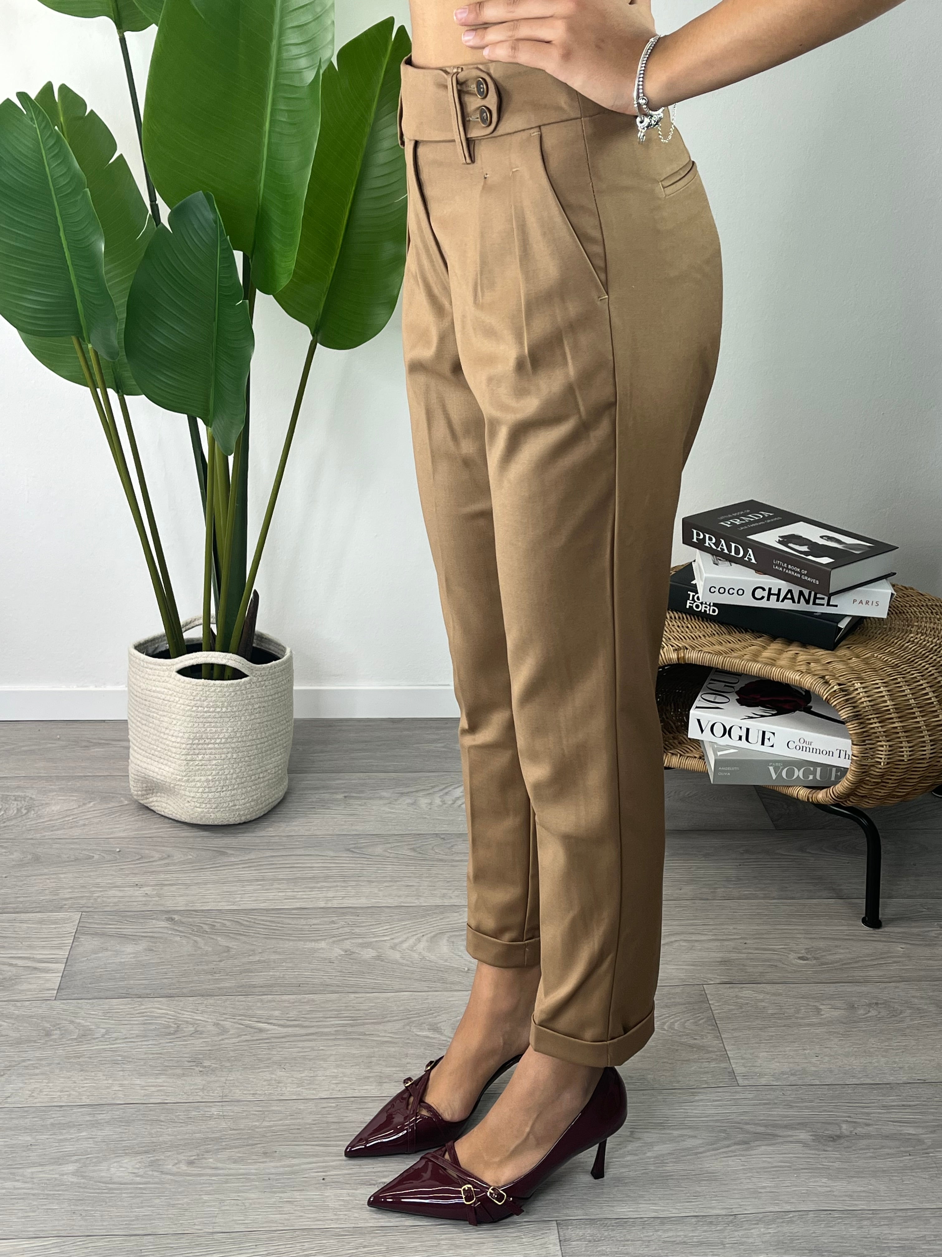 Pantaloni Gioia Miele Squad