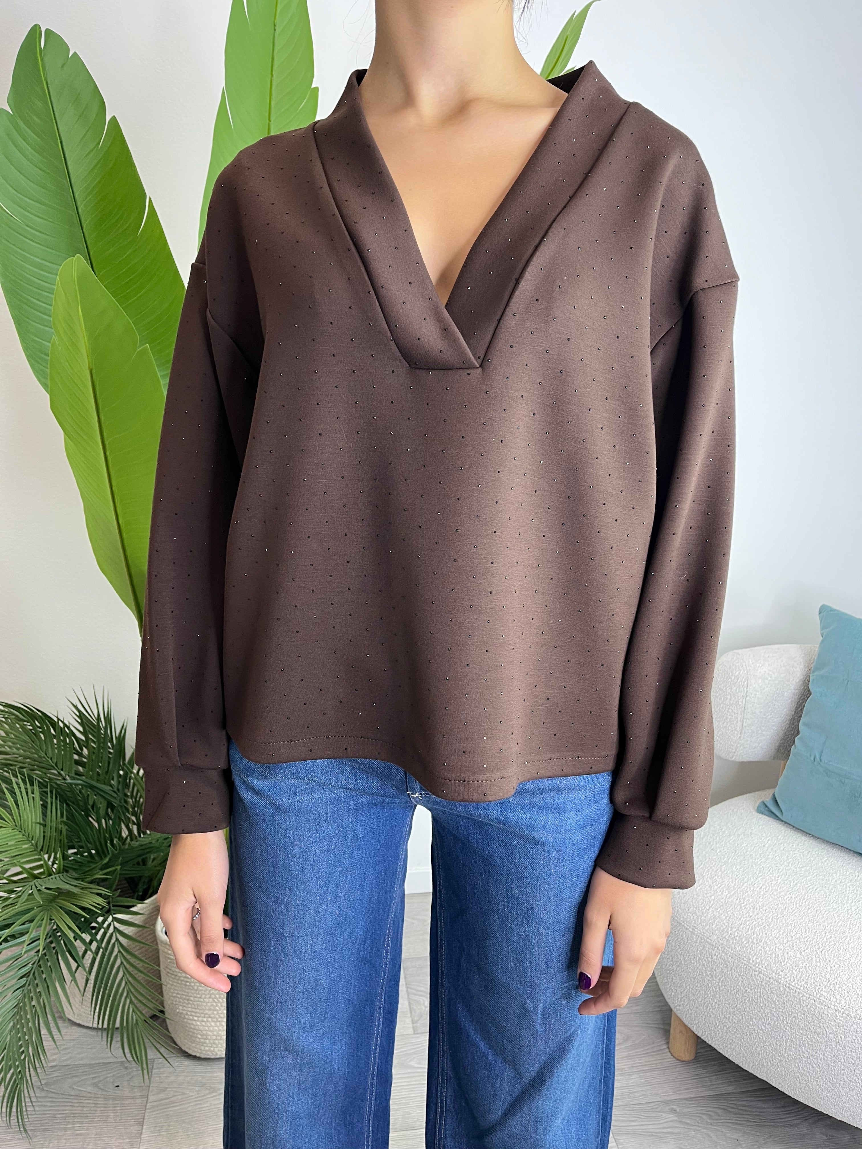 Blusa in felpa Moro - Saiph