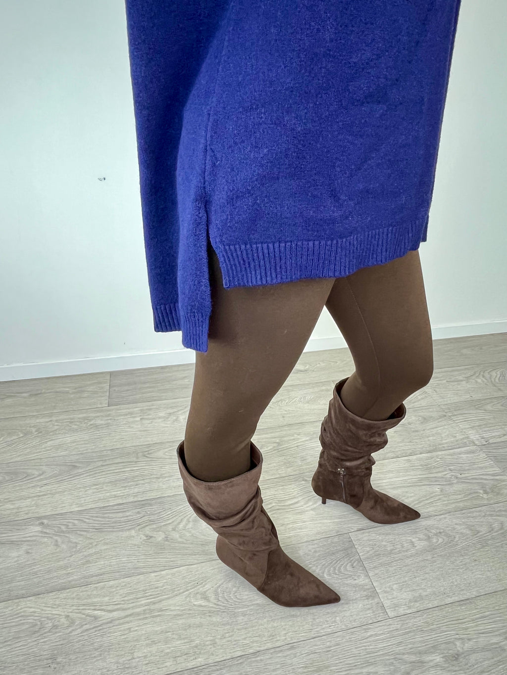 Maglia asimmetrica Blu - Kikisix