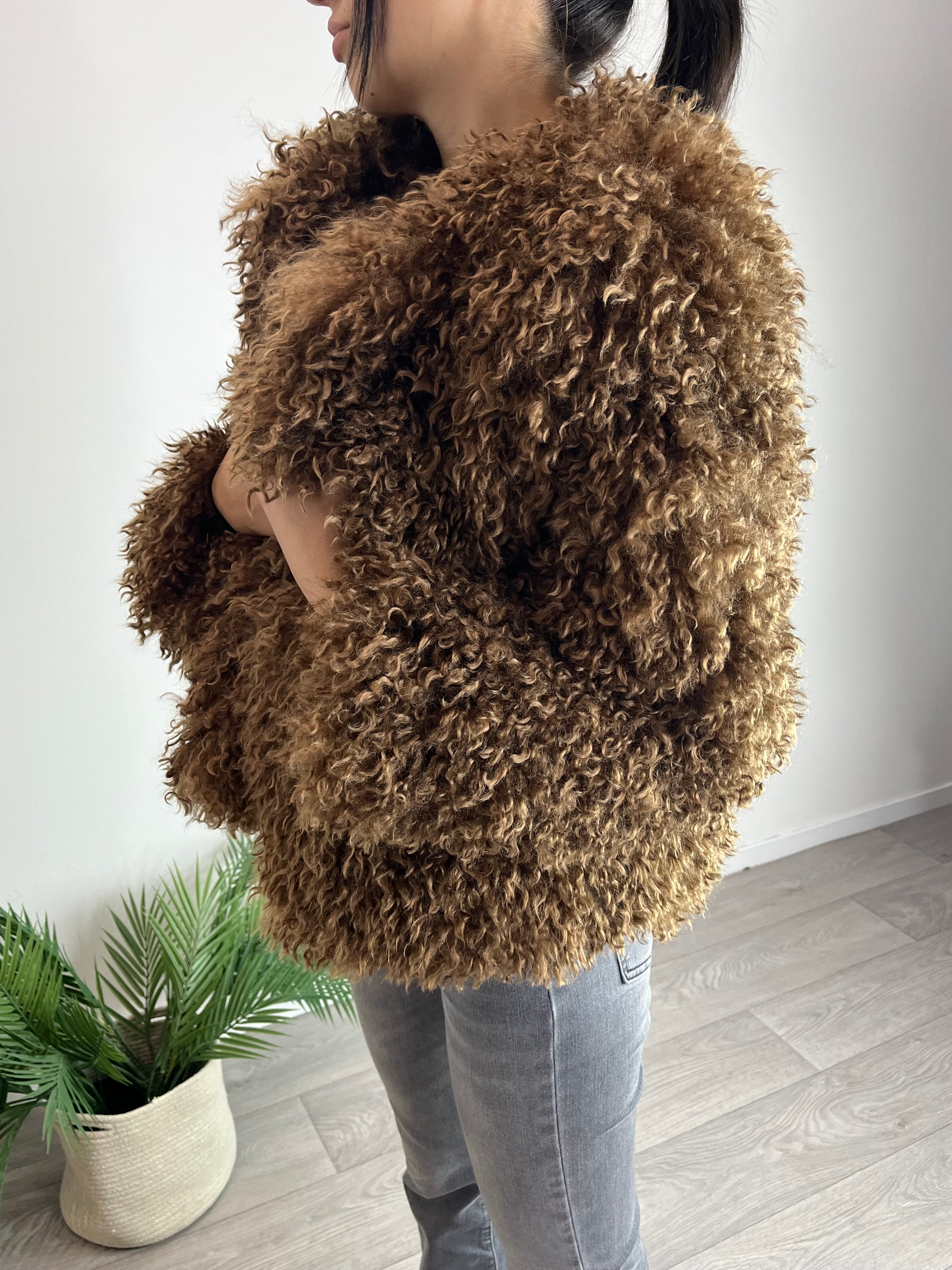 Ecopelliccia Fluffy Moro - Kikisix