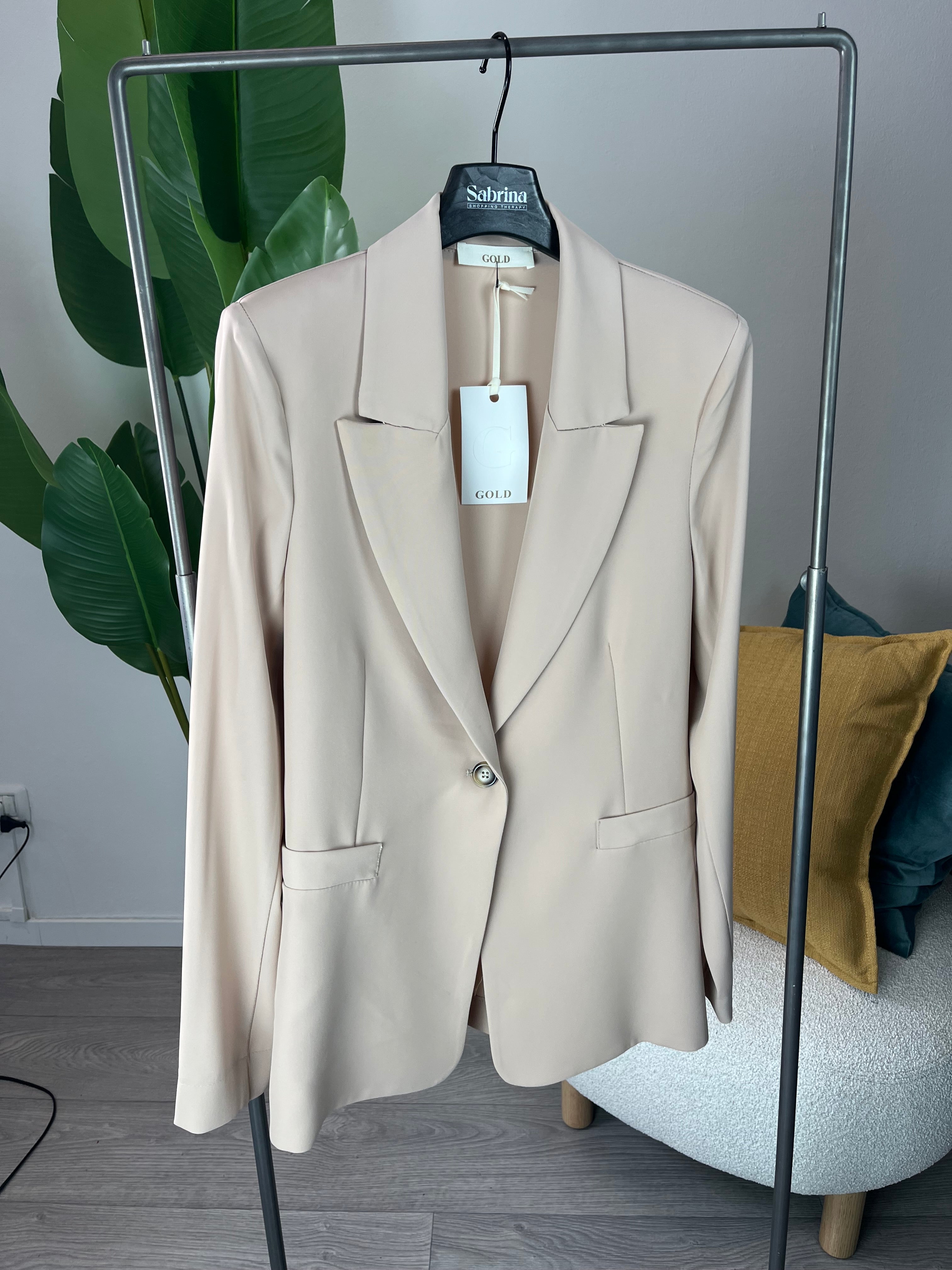Blazer Vittoria Beige Gold
