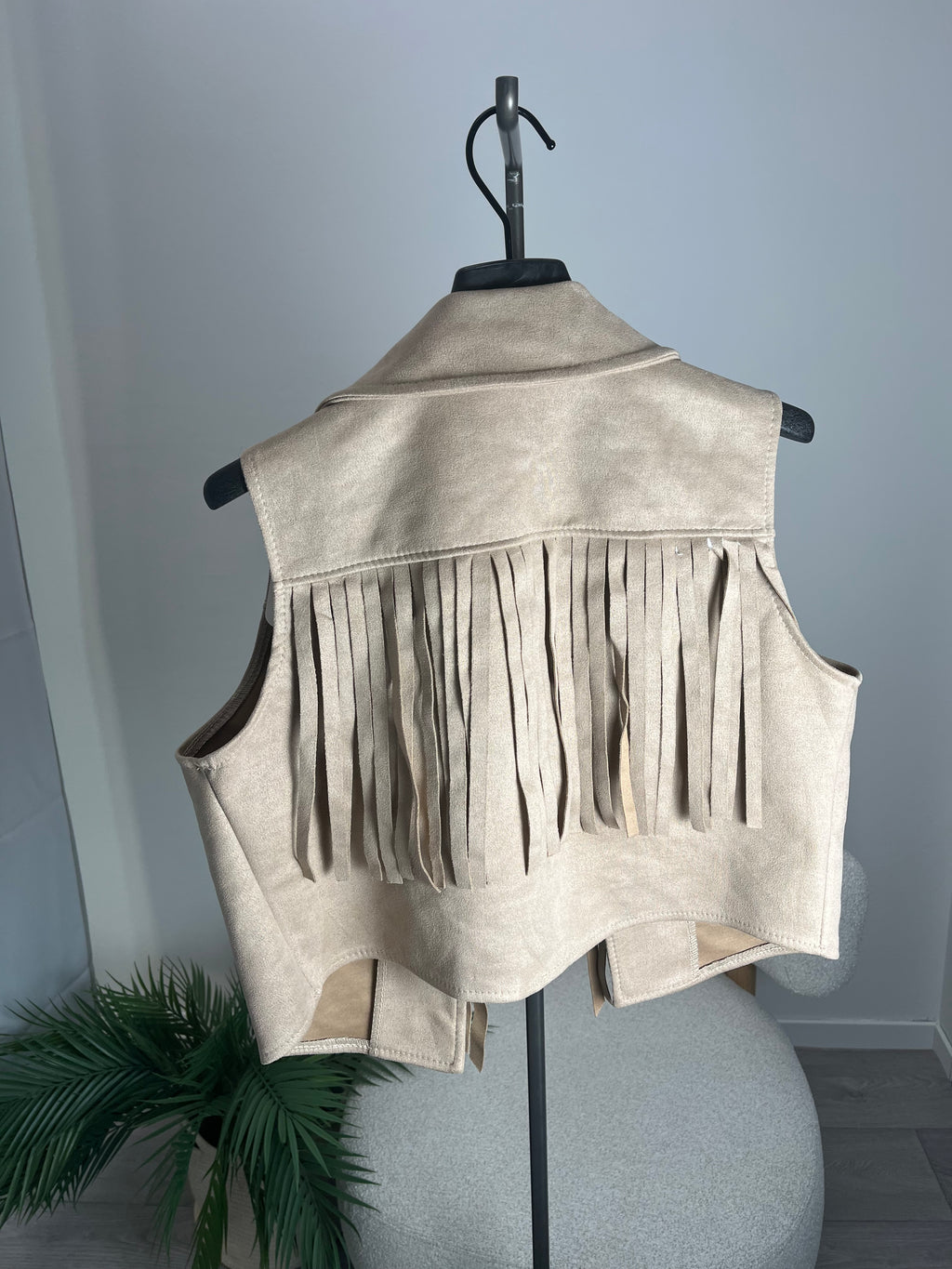 Gilet West Beige Kontatto