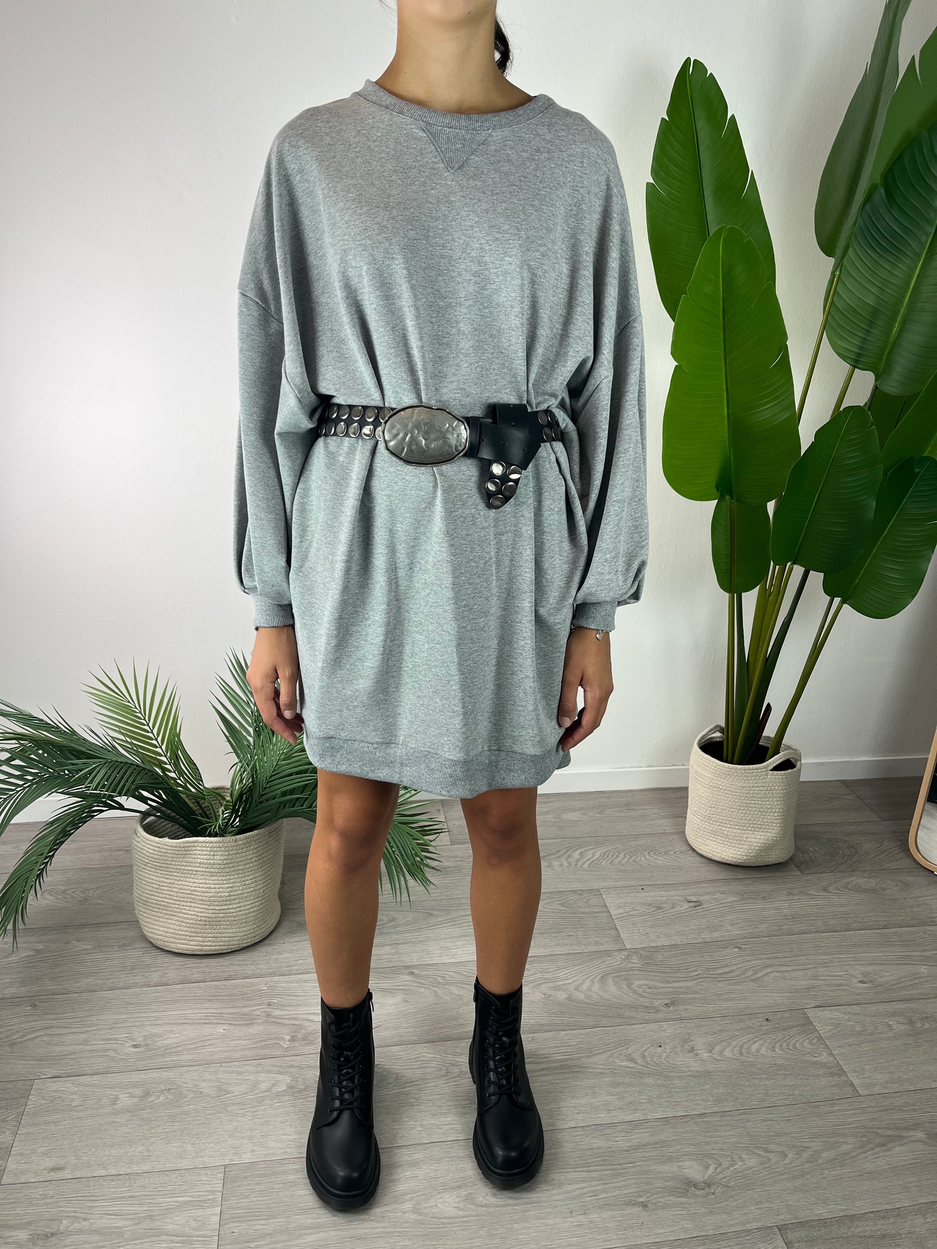 Abito in felpa Grigio Tensione In