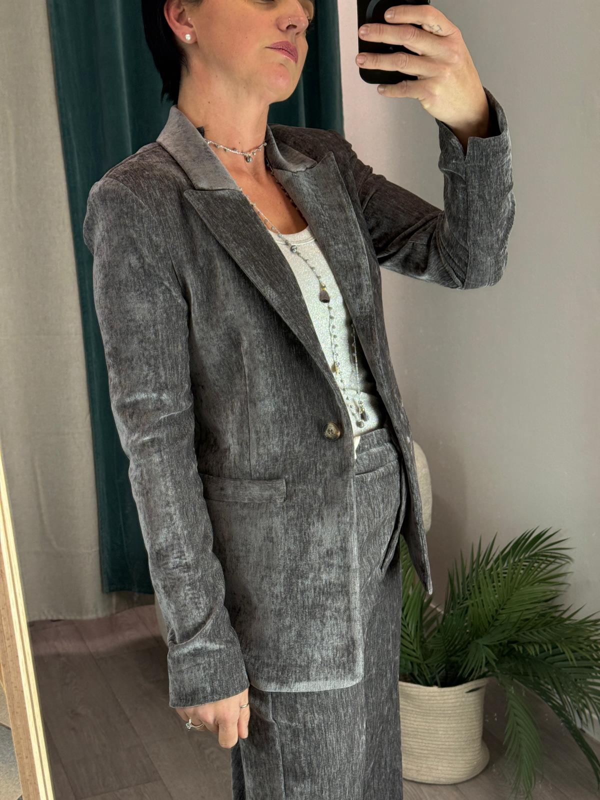 Blazer Ginevra Grigio - Gold