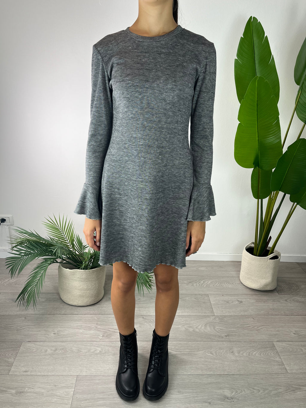 Abito Calla Grigio Saiph