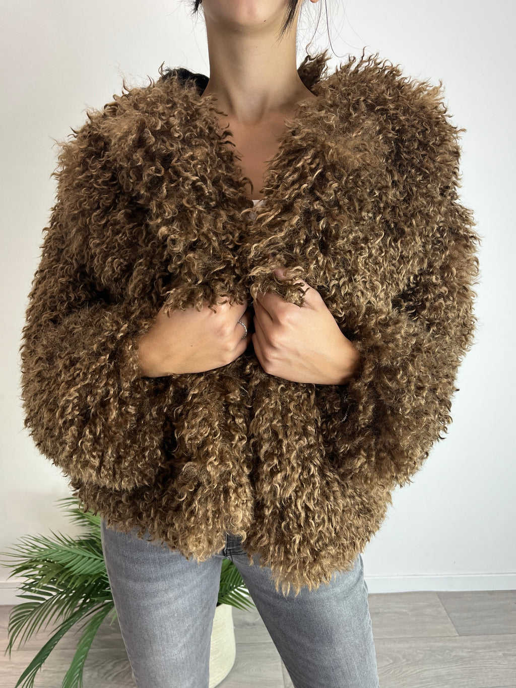 Ecopelliccia Fluffy Moro - Kikisix