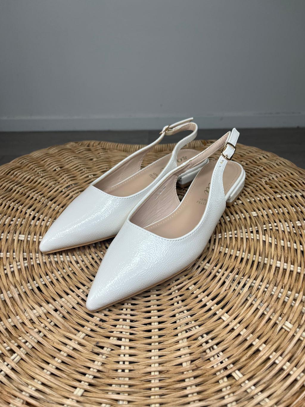 Ballerina a punta - Beige