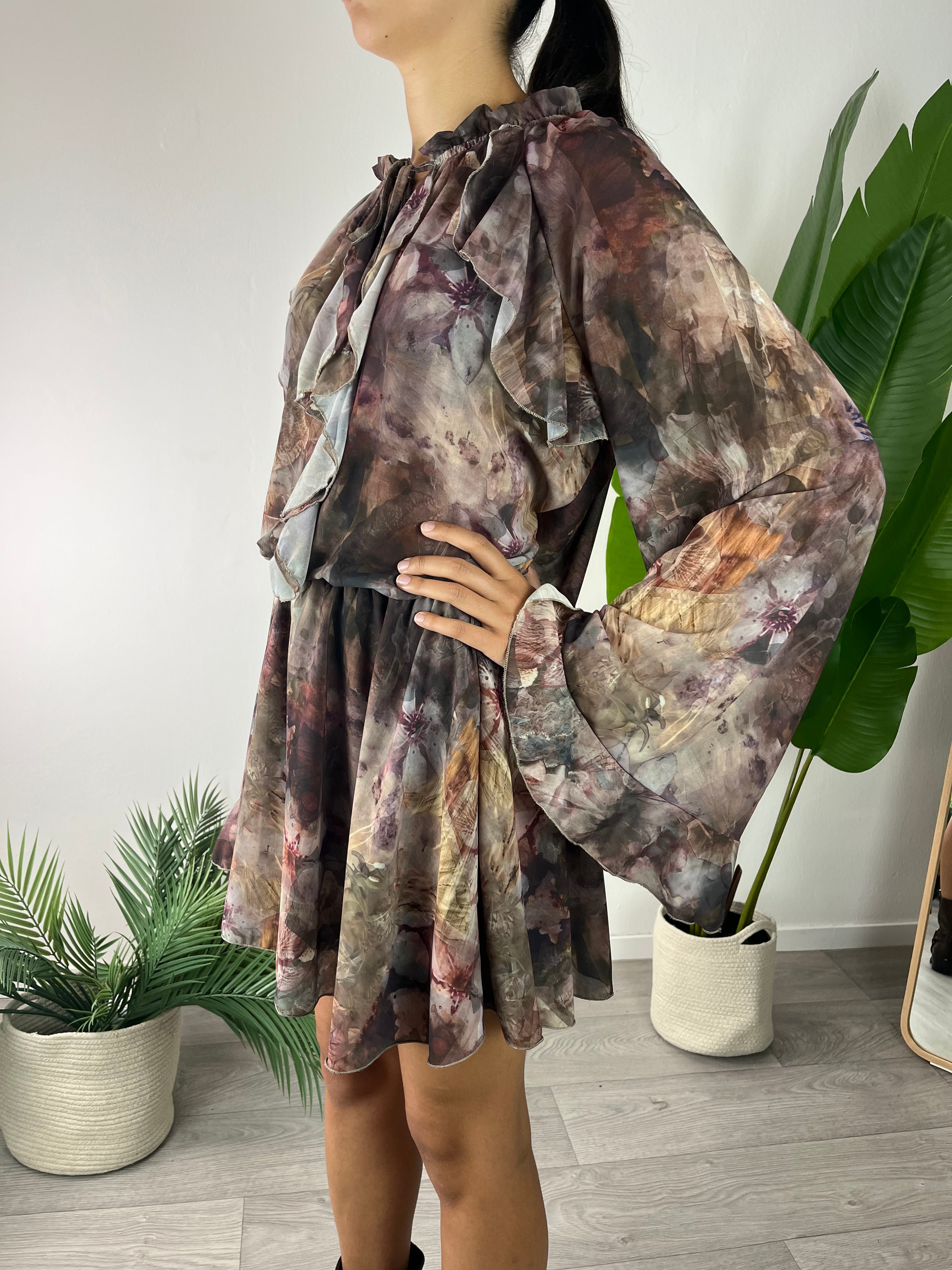 Abito Sfumato Prugna Saiph