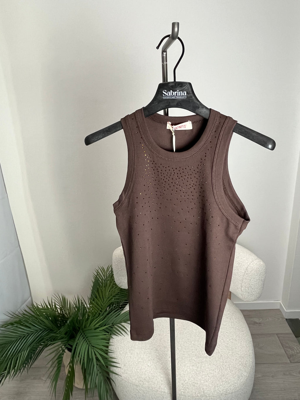 Top Strass Moro Kontatto