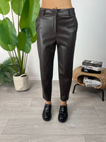 Pantaloni Ecopelle Moro Kikisix