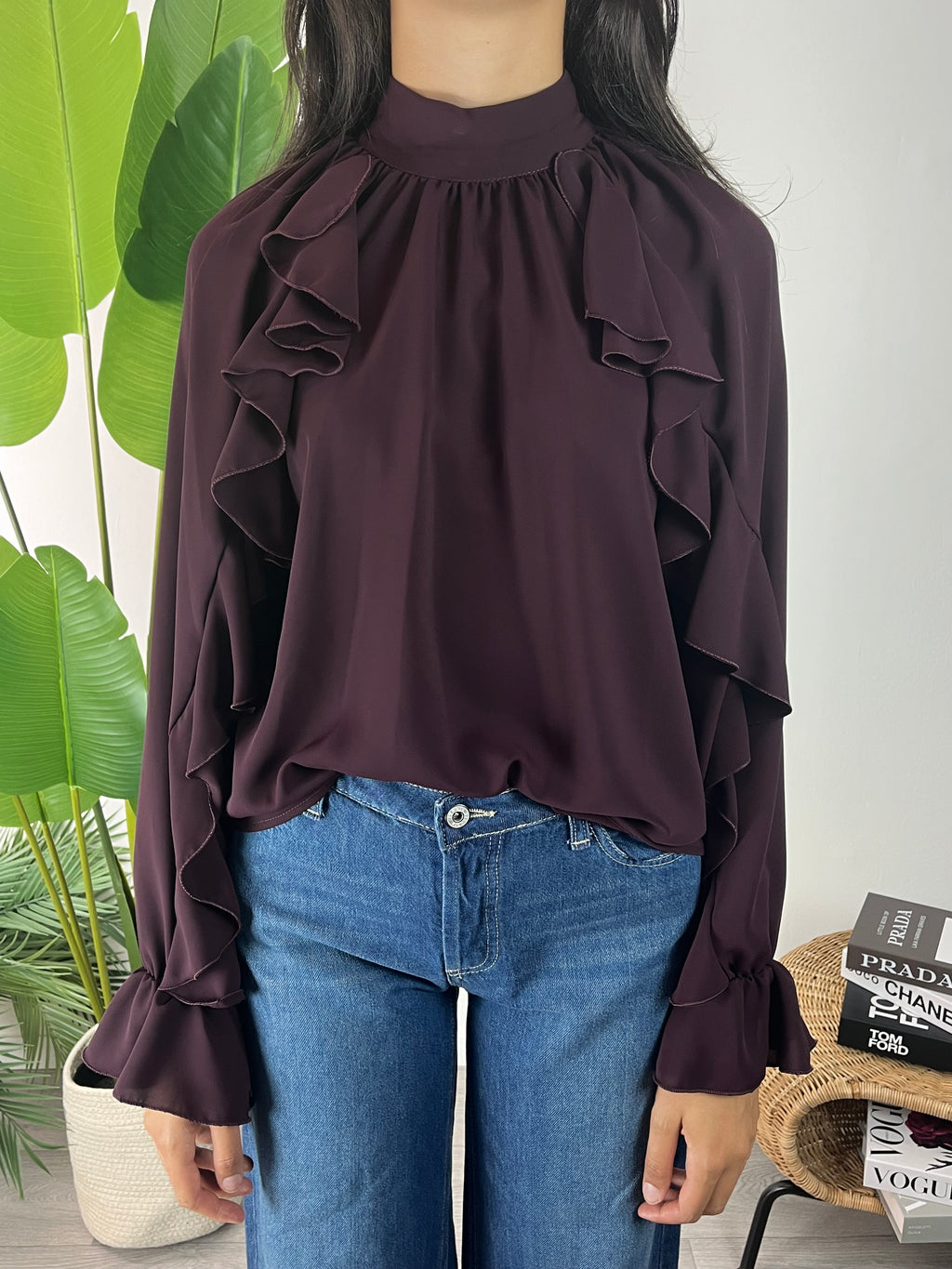 Blusa Milly Vino Kikisix