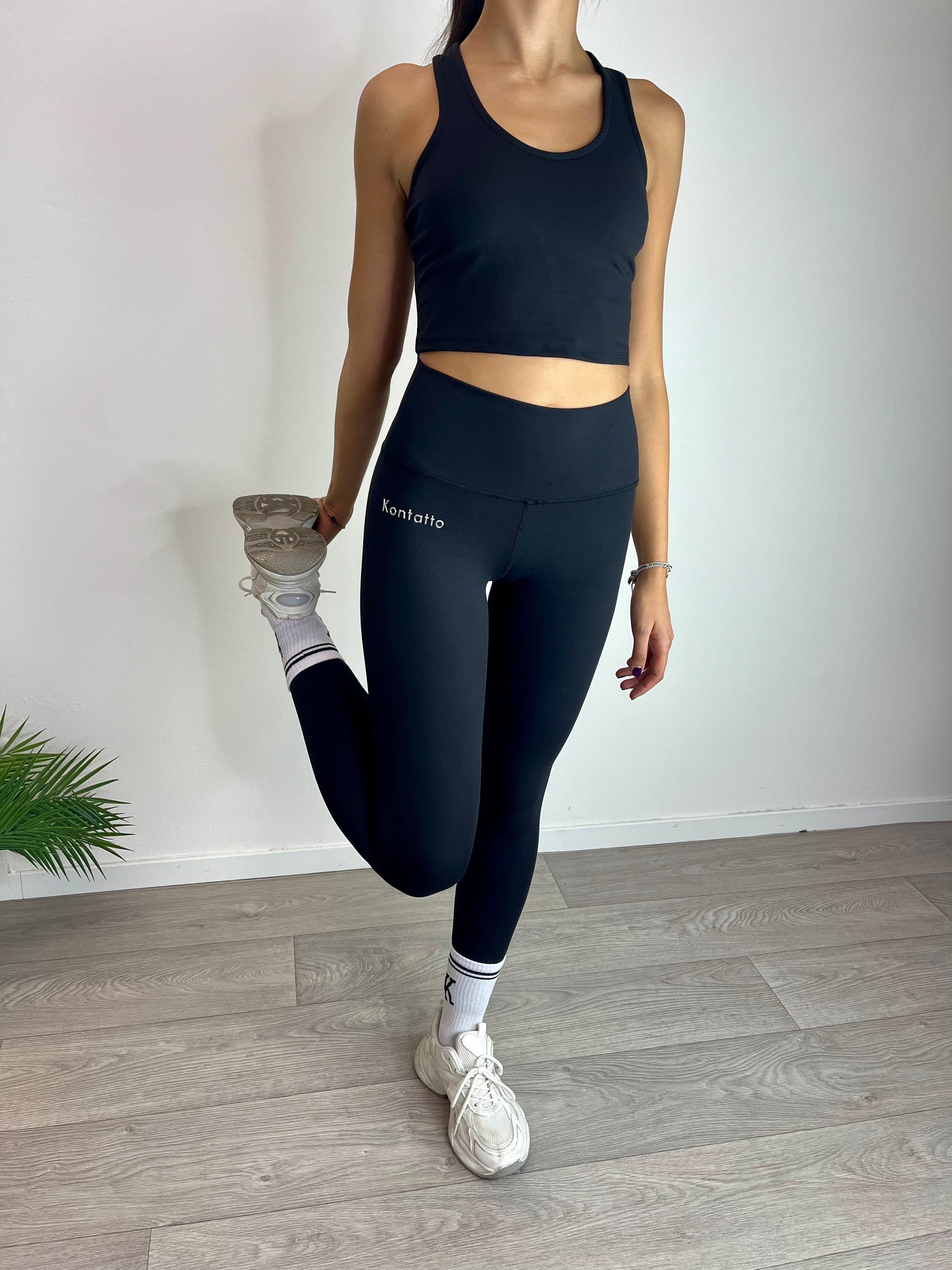 Leggins Sportivo Nero - Kontatto