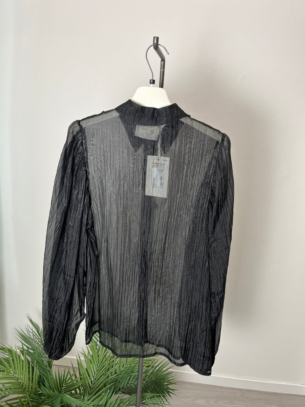 Camicia Organza Nera - You Decide