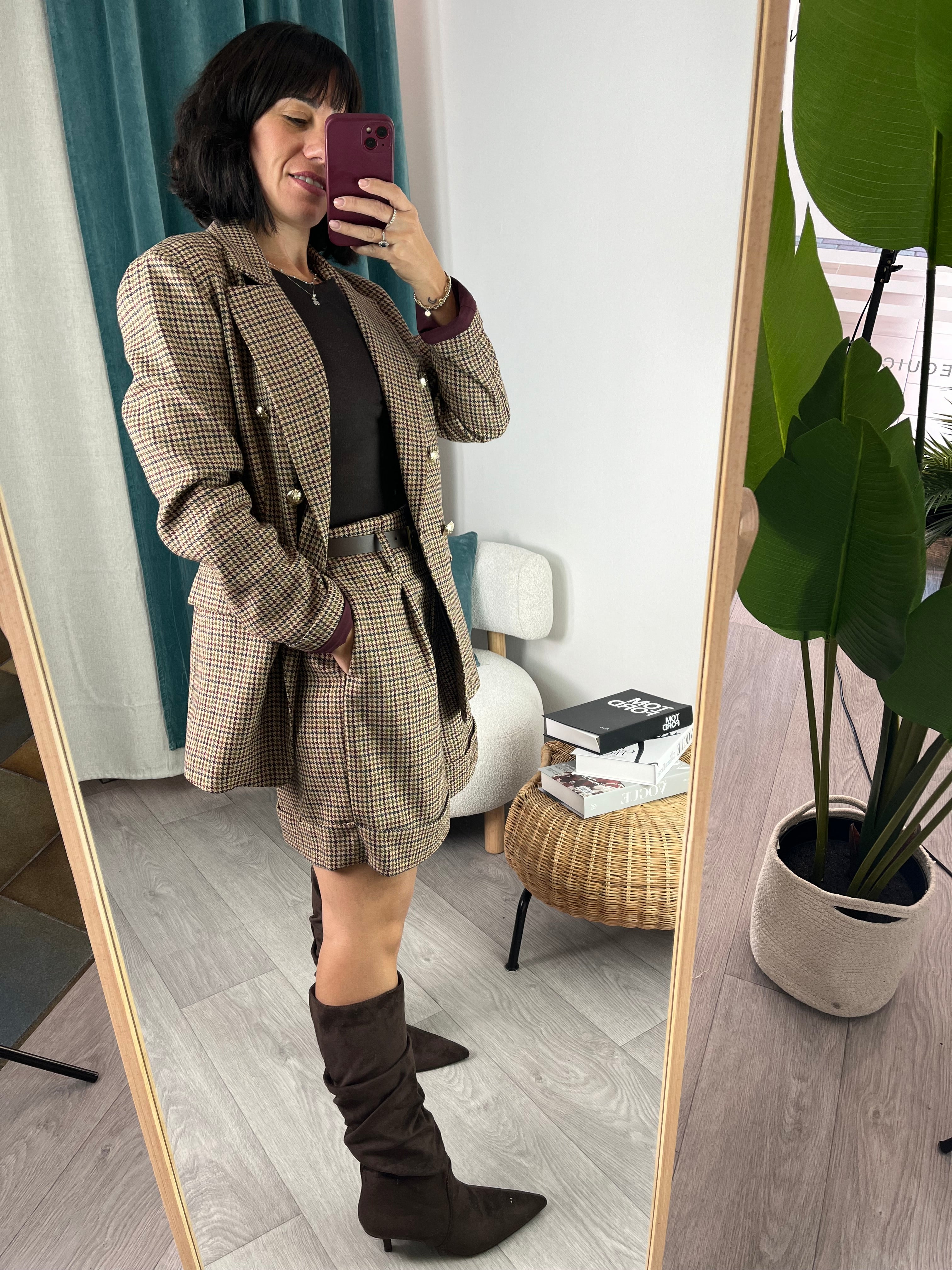 Pantaloncino Principe di Galles - Philia Loft