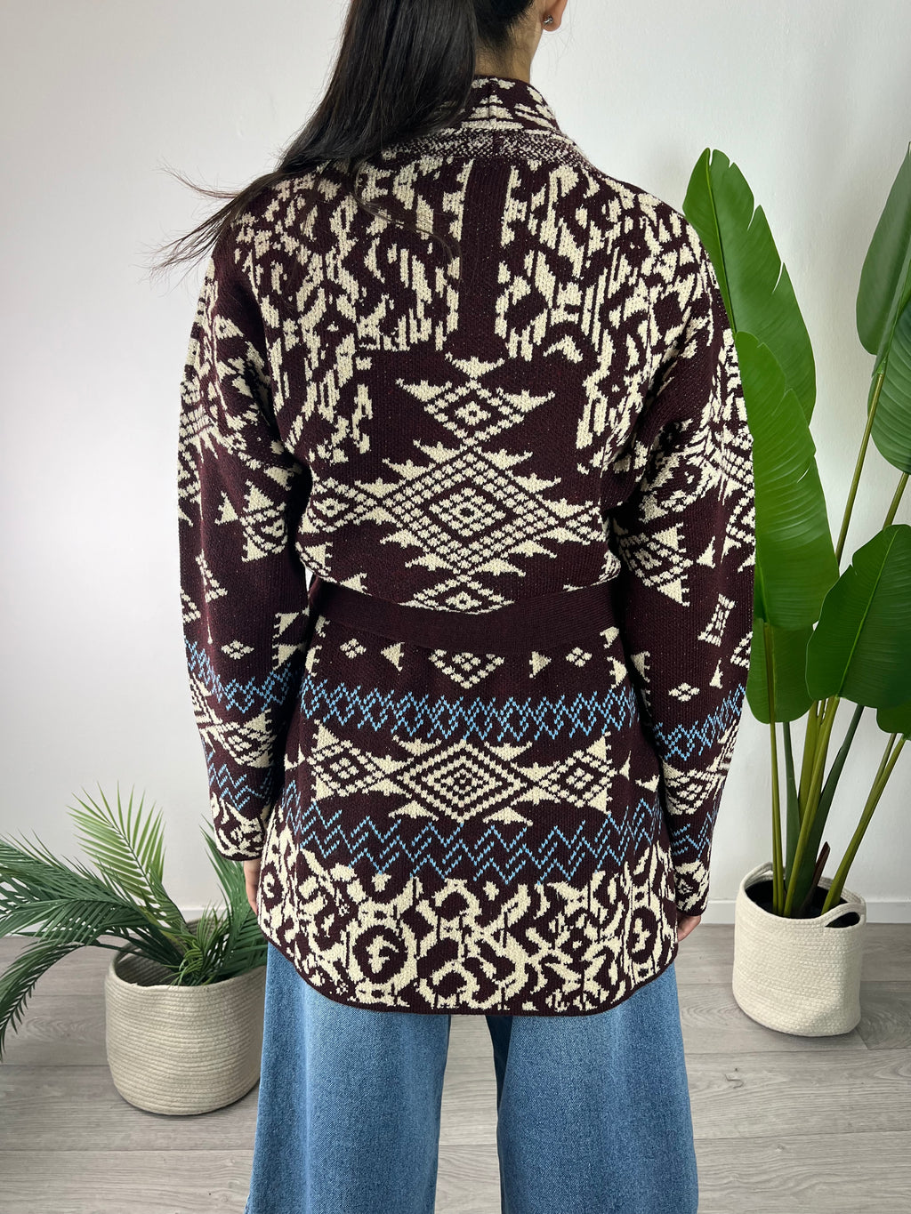 Cardigan Naif Bordeaux Tensione In