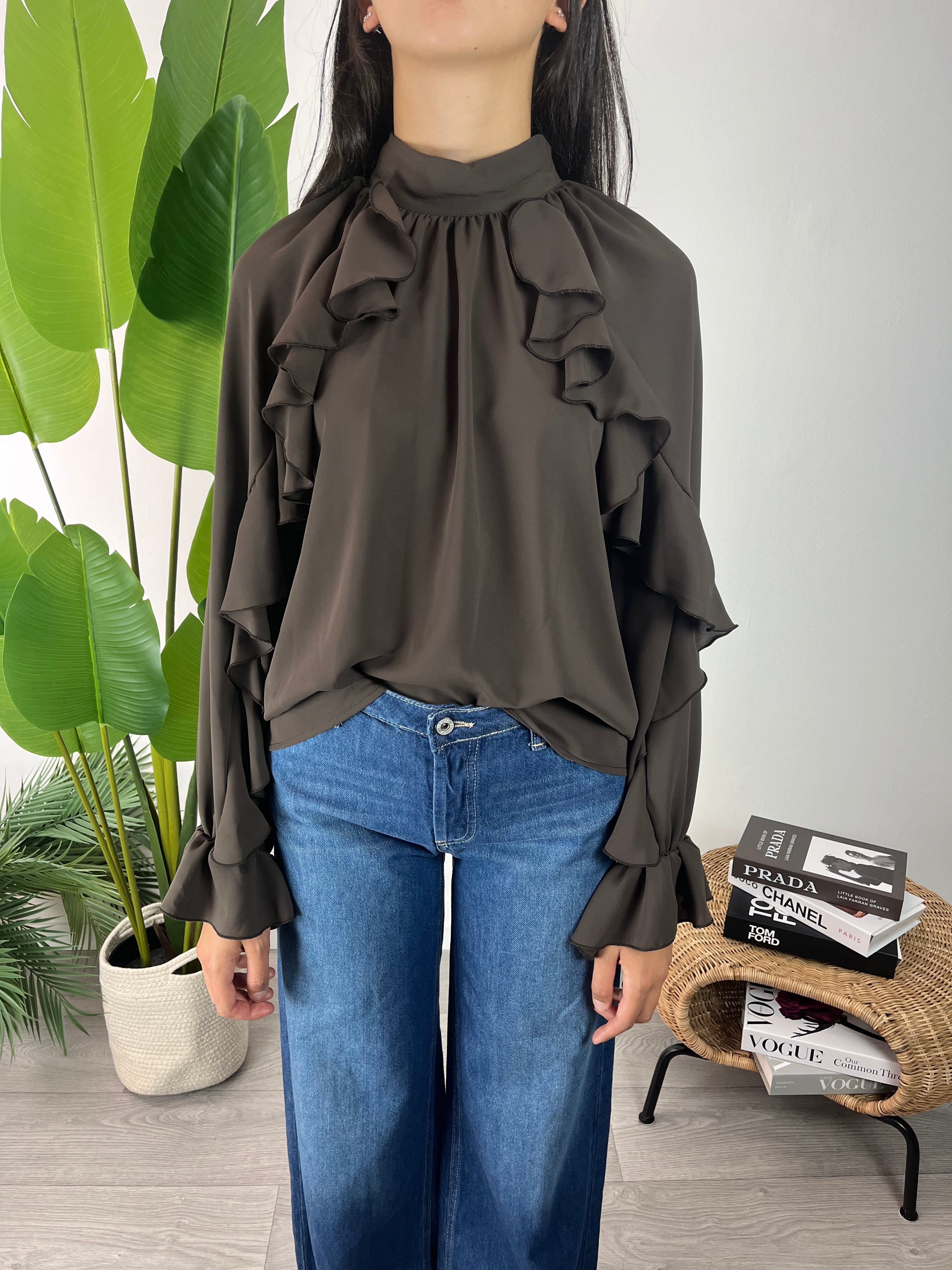 Blusa Milly Cioccolato Kikisix