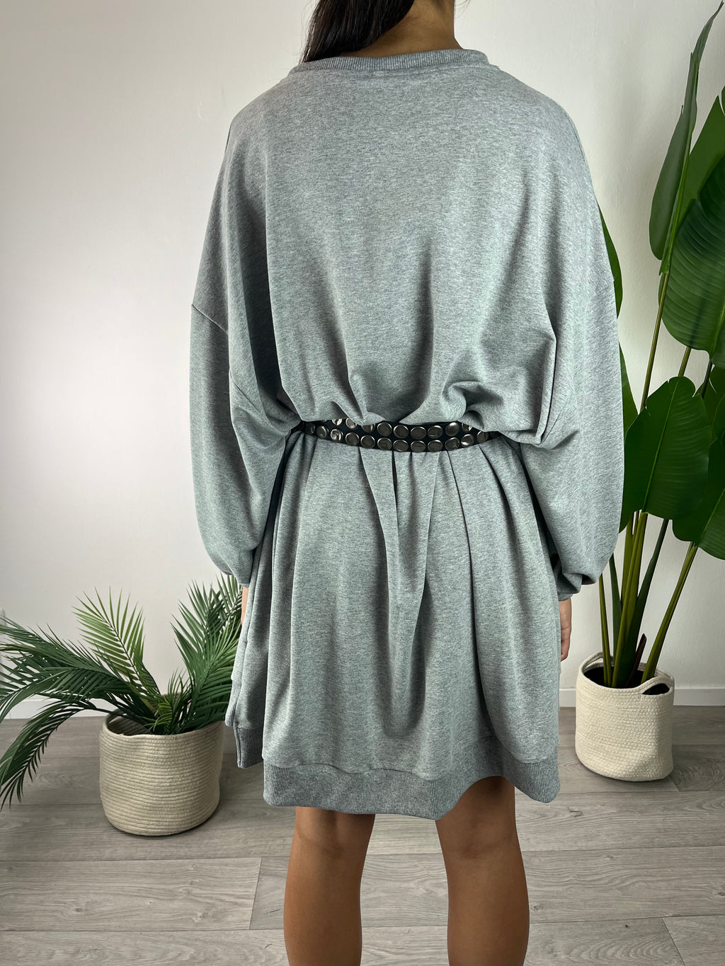 Abito in felpa Grigio Tensione In