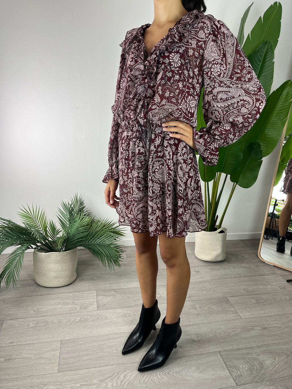 Abito Fantasia Vino Saiph