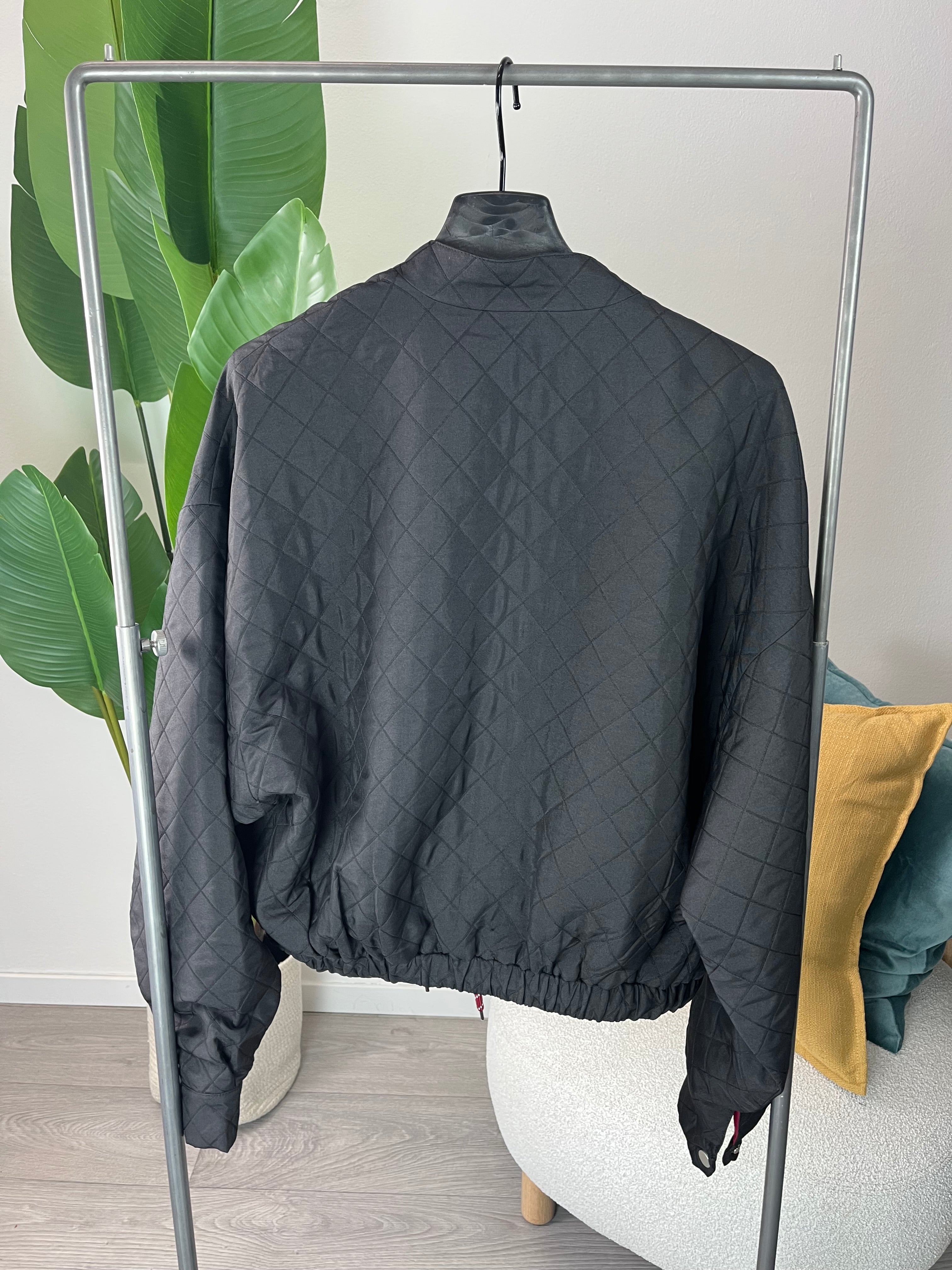 Bomber Trapuntato Nero You Decide