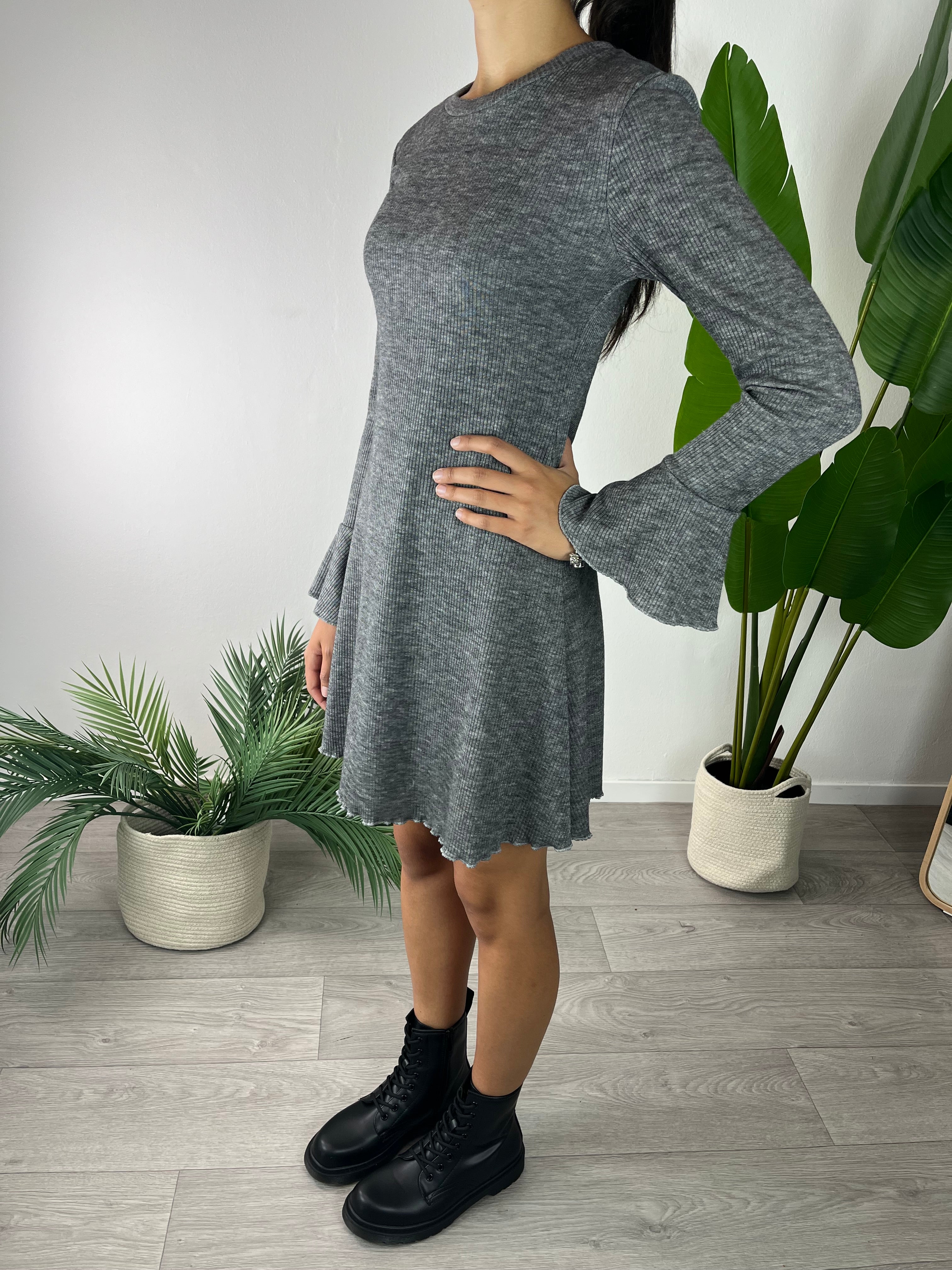 Abito Calla Grigio Saiph