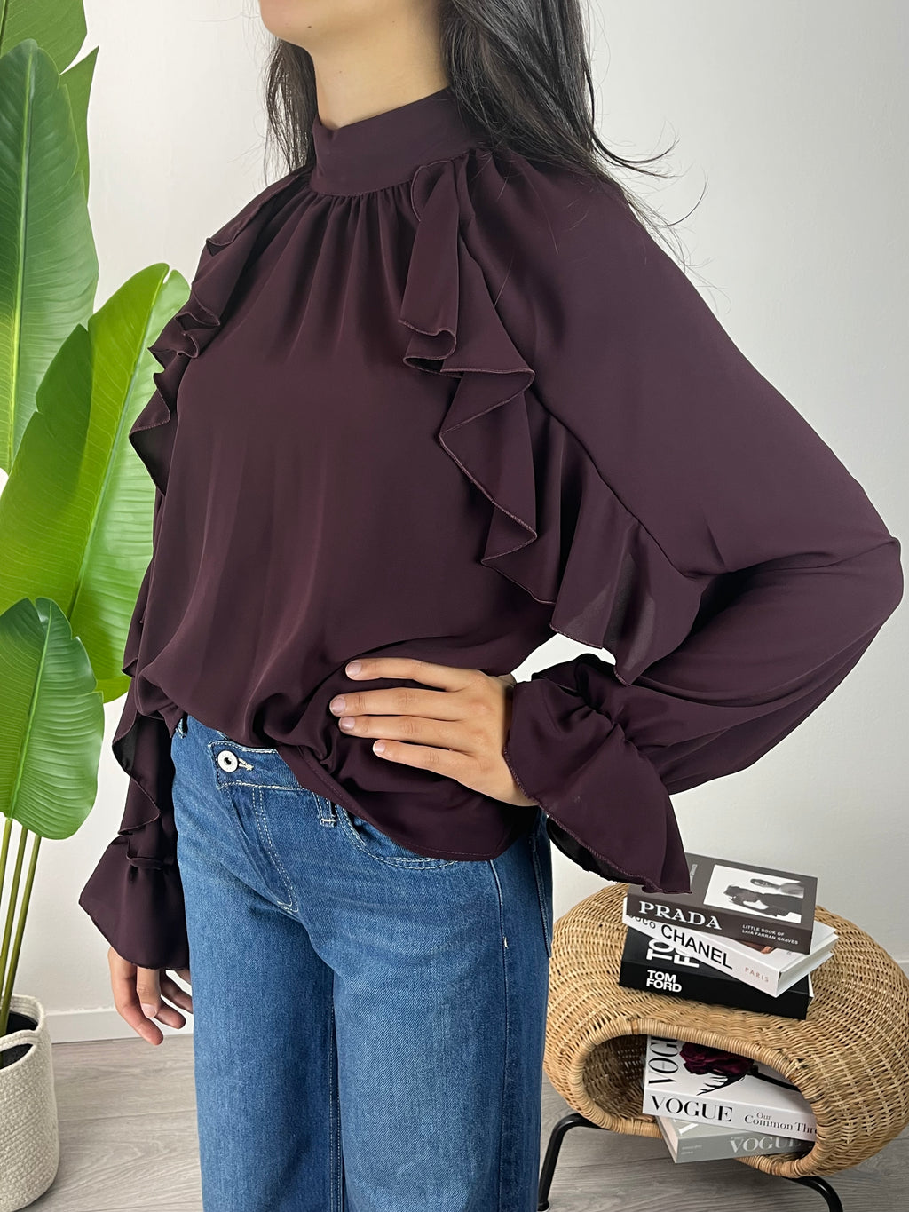 Blusa Milly Vino Kikisix
