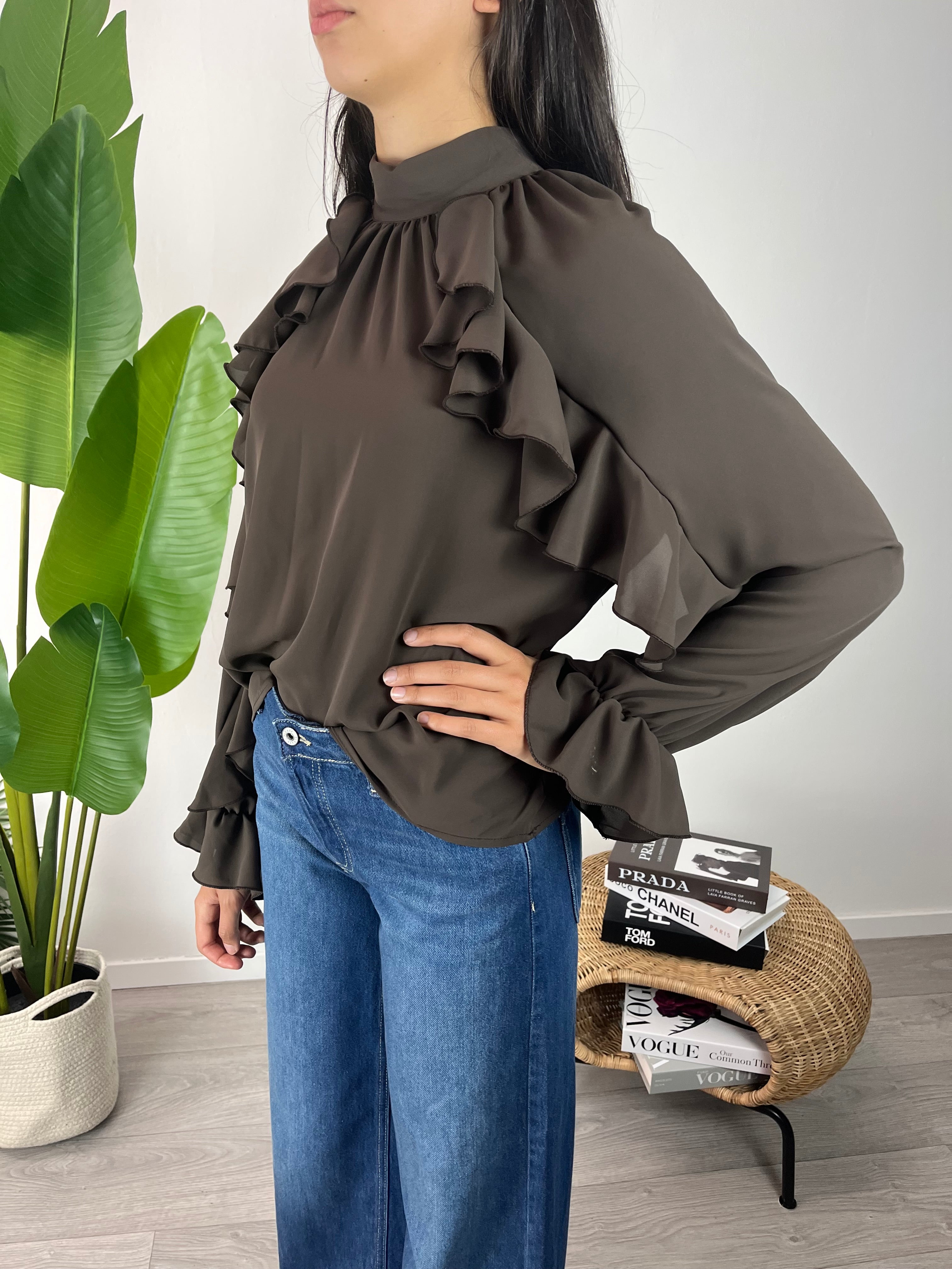 Blusa Milly Cioccolato Kikisix