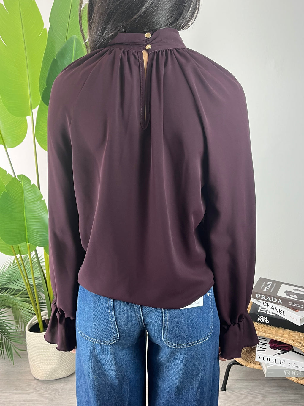Blusa Milly Vino Kikisix