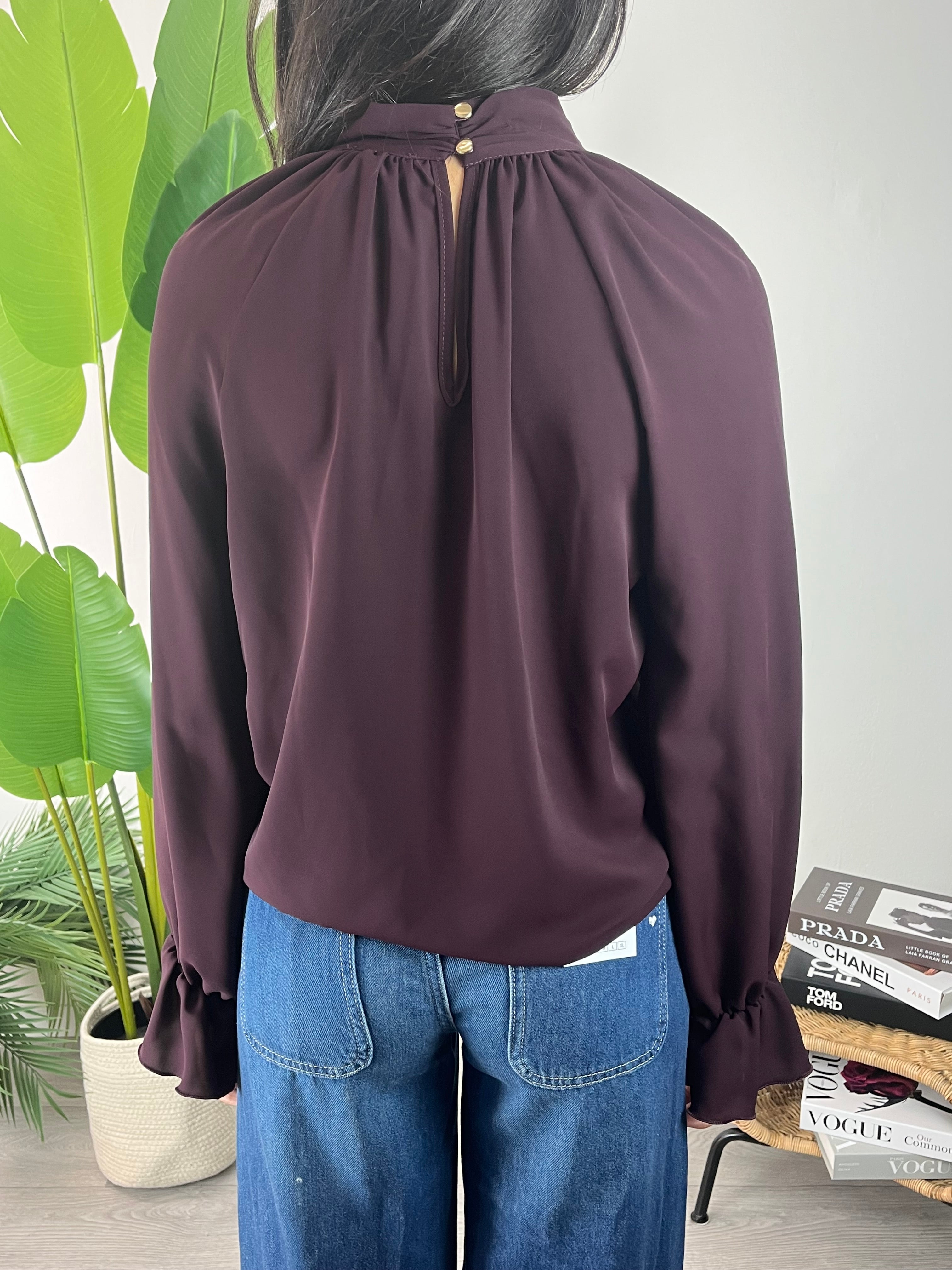 Blusa Milly Vino Kikisix